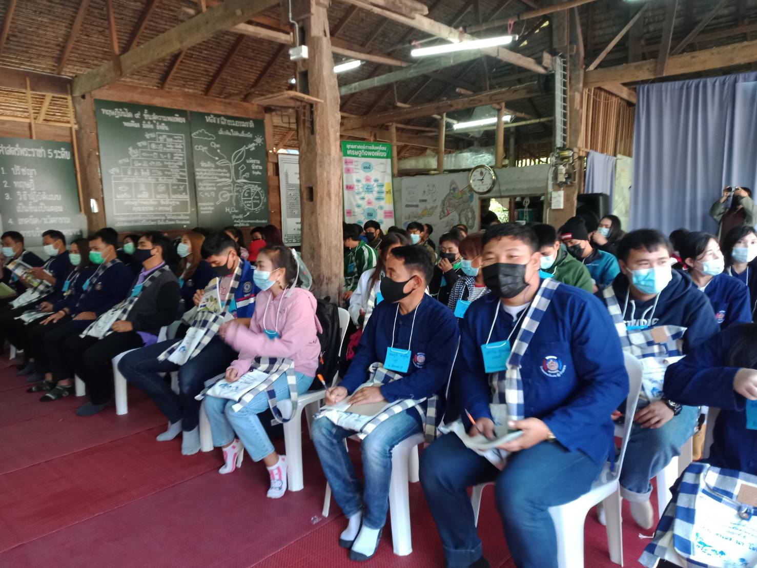 พช.น่าน : อบรมเพิ่มทักษะระยะสั้นการพัฒนากสิกรรมสู่ระบบเศรษฐกิจพอเพียง รูปแบบ โคก หนอง นา โมเดล รุ่นที่ 1