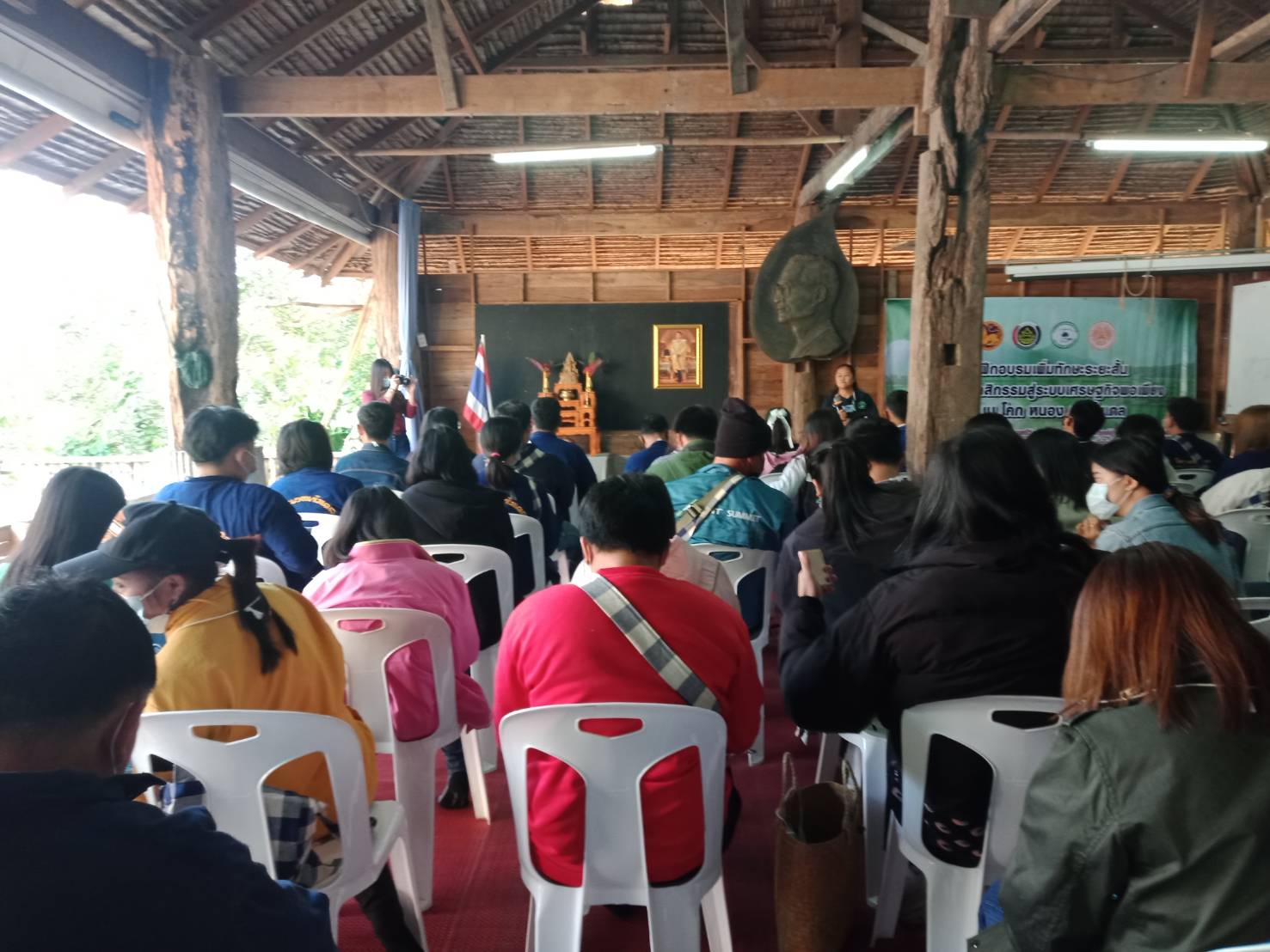 พช.น่าน : อบรมเพิ่มทักษะระยะสั้นการพัฒนากสิกรรมสู่ระบบเศรษฐกิจพอเพียง รูปแบบ โคก หนอง นา โมเดล รุ่นที่ 1