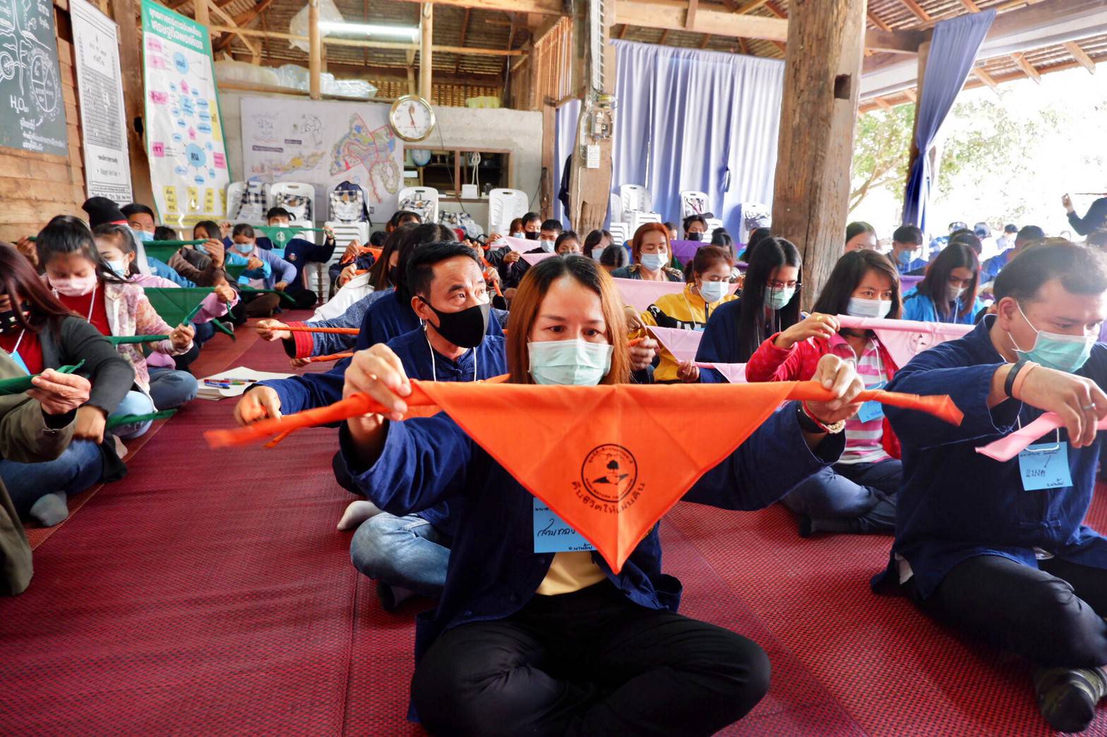 พช.น่าน : อบรมเพิ่มทักษะระยะสั้นการพัฒนากสิกรรมสู่ระบบเศรษฐกิจพอเพียง รูปแบบ โคก หนอง นา โมเดล รุ่นที่ 1