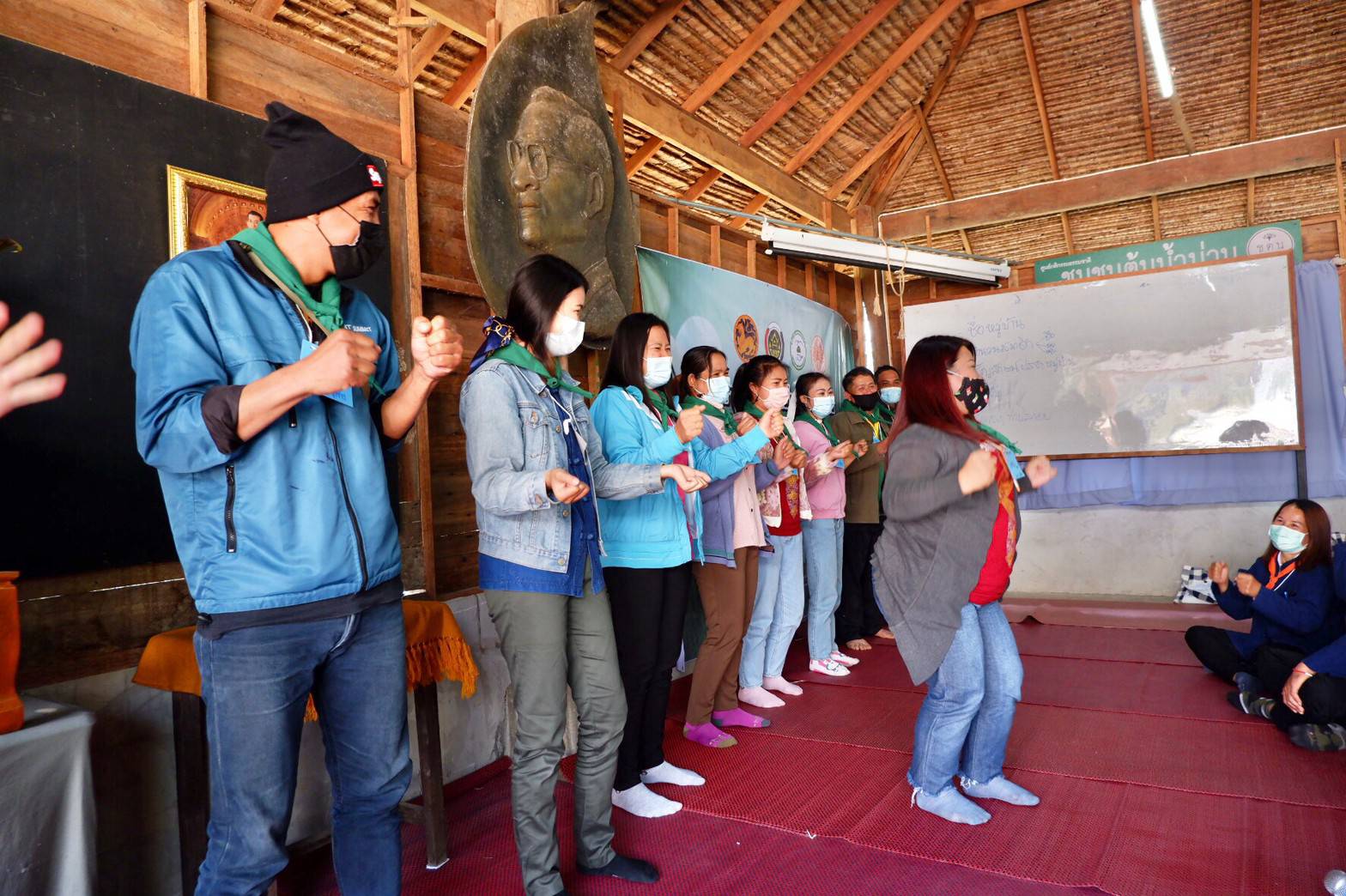 พช.น่าน : อบรมเพิ่มทักษะระยะสั้นการพัฒนากสิกรรมสู่ระบบเศรษฐกิจพอเพียง รูปแบบ โคก หนอง นา โมเดล รุ่นที่ 1