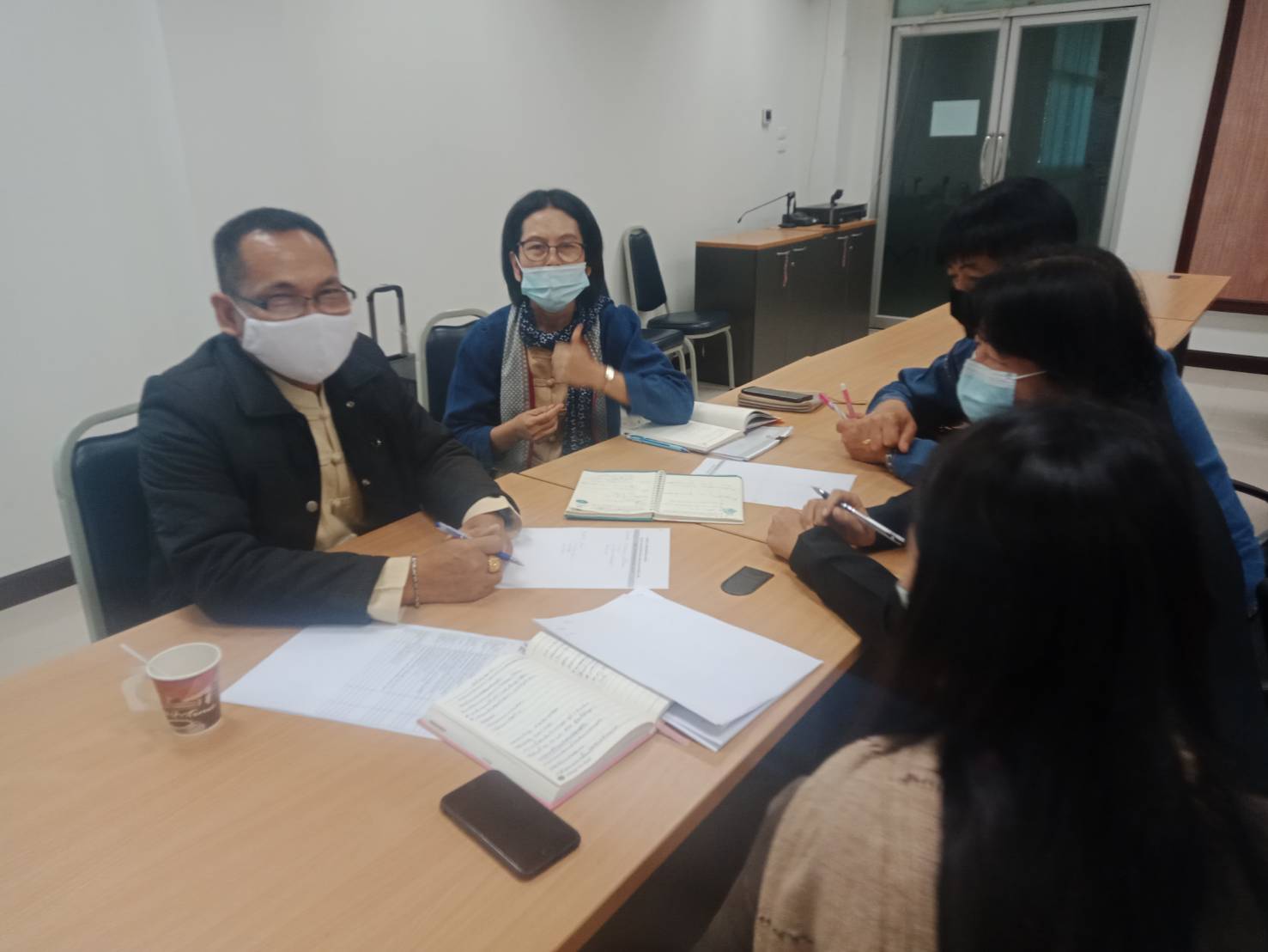 @น่าน : ประชุมคณะทำงานบริหารยุทธศาสตร์การพัฒนาชุมชน จังหวัดน่าน ครั้งที่ 1/2564