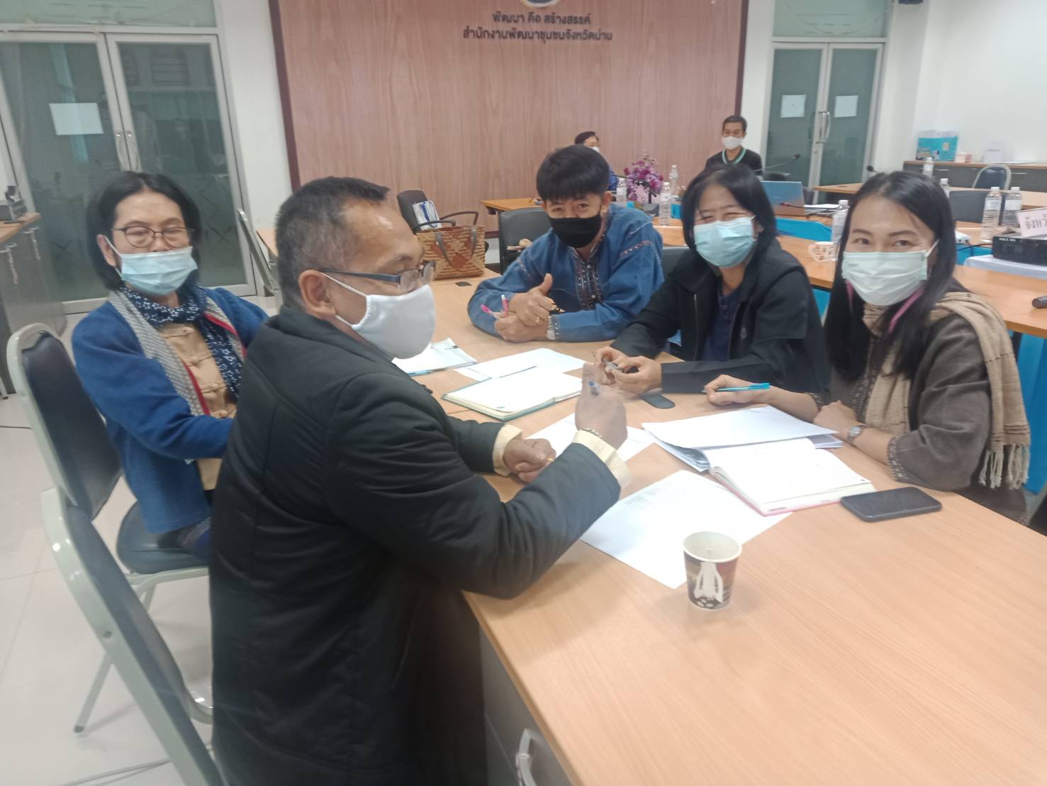 @น่าน : ประชุมคณะทำงานบริหารยุทธศาสตร์การพัฒนาชุมชน จังหวัดน่าน ครั้งที่ 1/2564