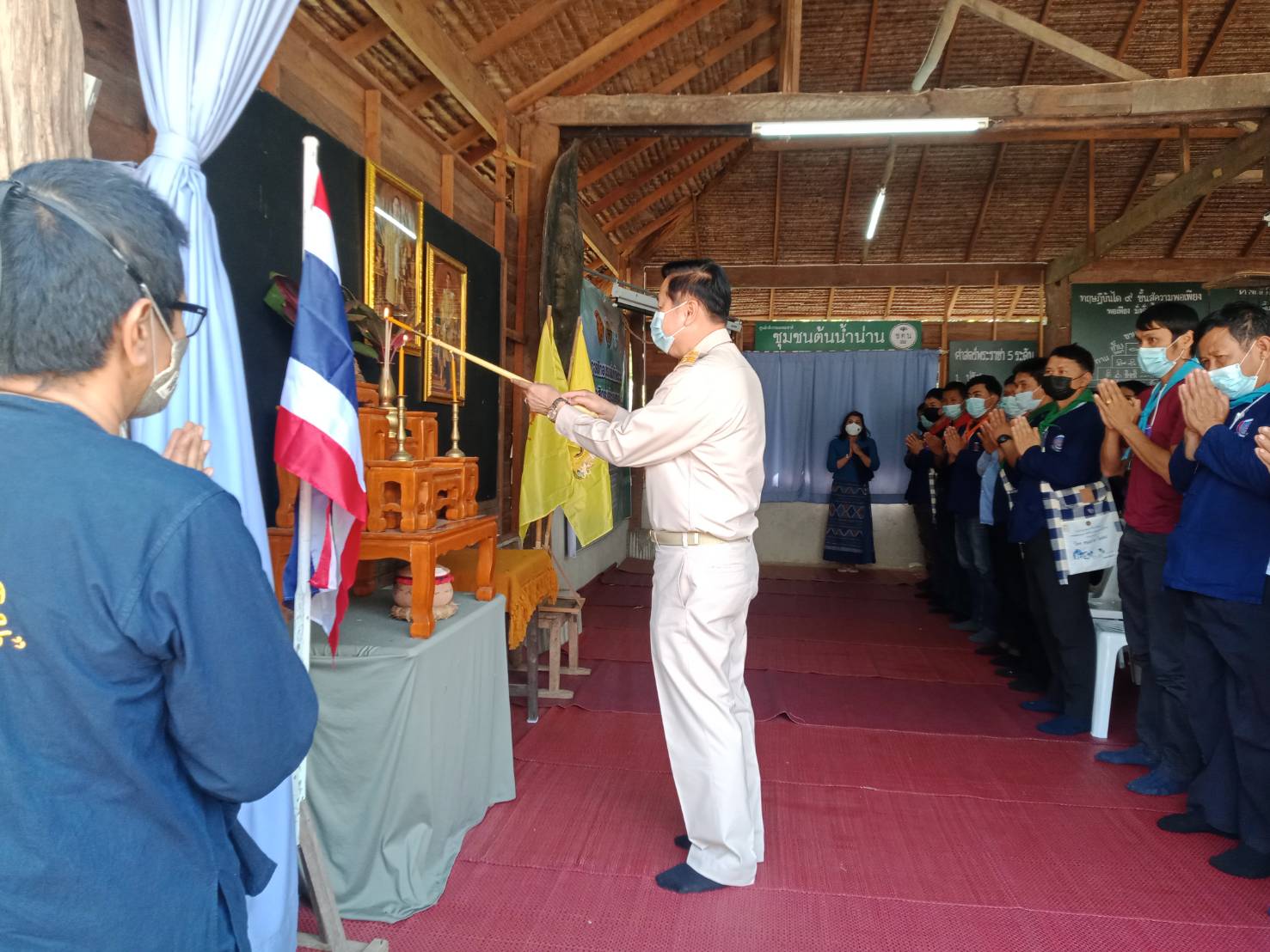 พช.น่าน : อบรมเพิ่มทักษะระยะสั้นการพัฒนากสิกรรมสู่ระบบเศรษฐกิจพอเพียง รูปแบบ โคก หนอง นา โมเดล รุ่นที่ 2