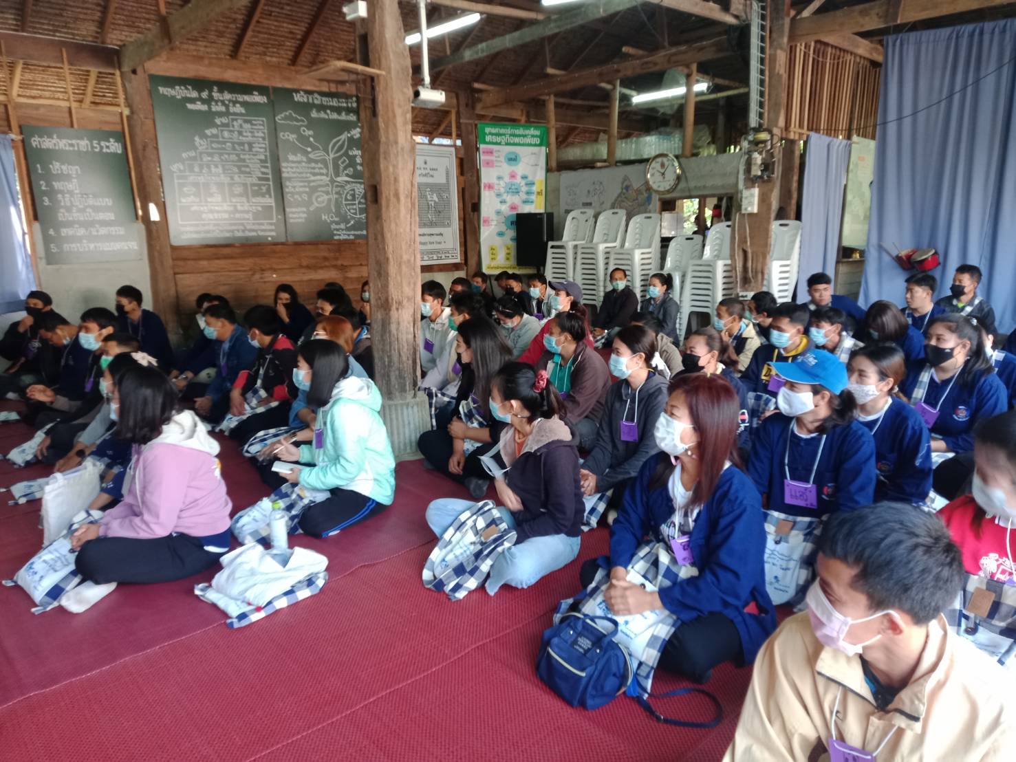 พช.น่าน : อบรมเพิ่มทักษะระยะสั้นการพัฒนากสิกรรมสู่ระบบเศรษฐกิจพอเพียง รูปแบบ โคก หนอง นา โมเดล รุ่นที่ 2