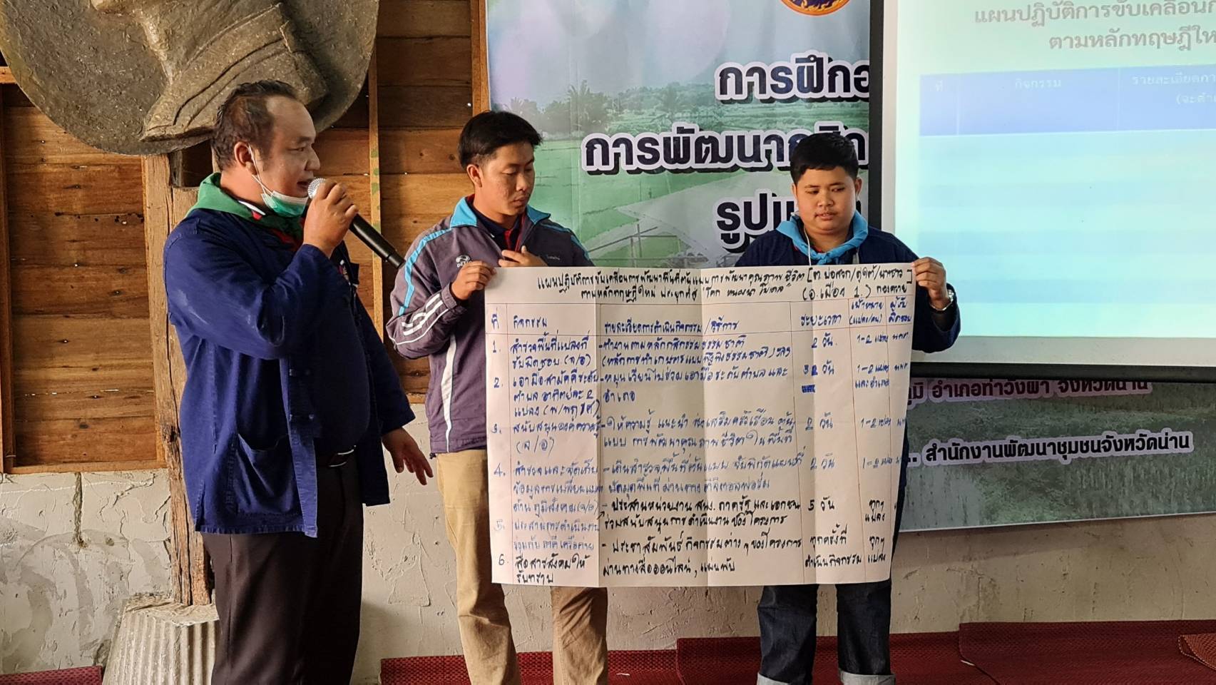 @น่าน : รุ่นที่ 2 จบหลักสูตร โคก หนอง นา โมเดล พร้อมเดินหน้าลุย