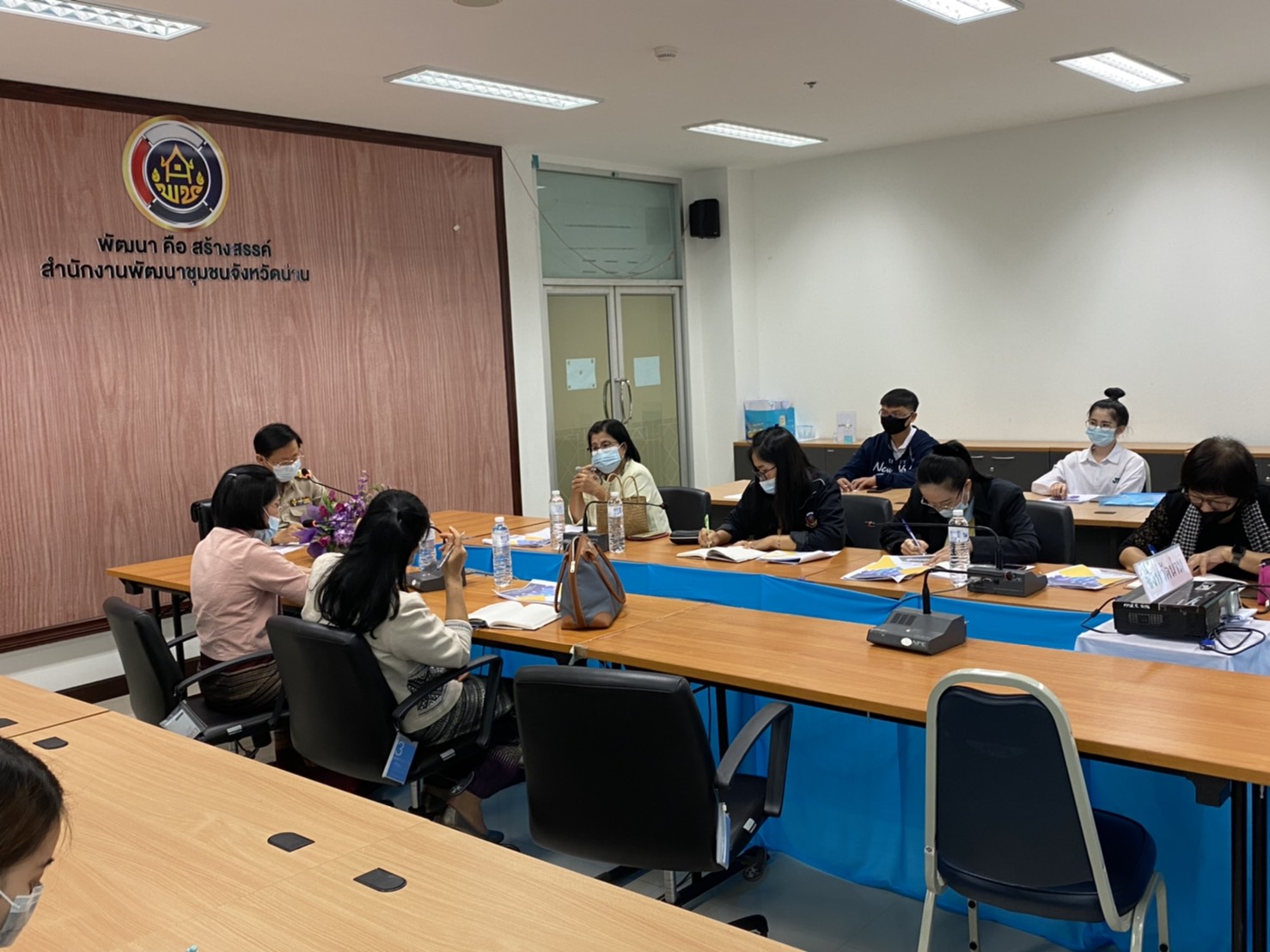 @น่าน : รับรายงานตัวและปฐมนิเทศผู้ถูกจ้างงานตามโครงการขับเคลื่อนการพัฒนาข้อมูลภาครัฐสู่การเป็นรัฐบาลดิจิทัล