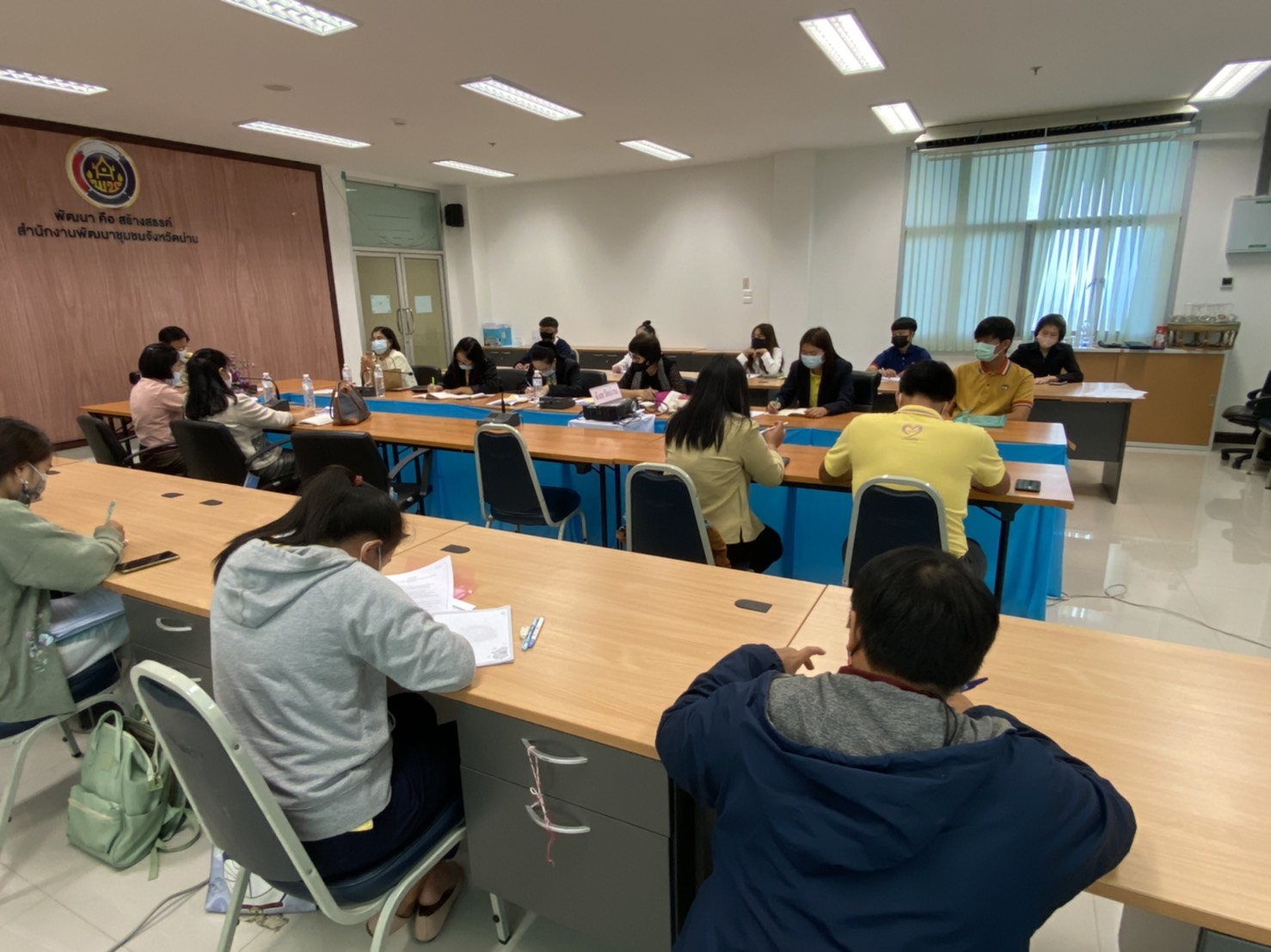 @น่าน : รับรายงานตัวและปฐมนิเทศผู้ถูกจ้างงานตามโครงการขับเคลื่อนการพัฒนาข้อมูลภาครัฐสู่การเป็นรัฐบาลดิจิทัล