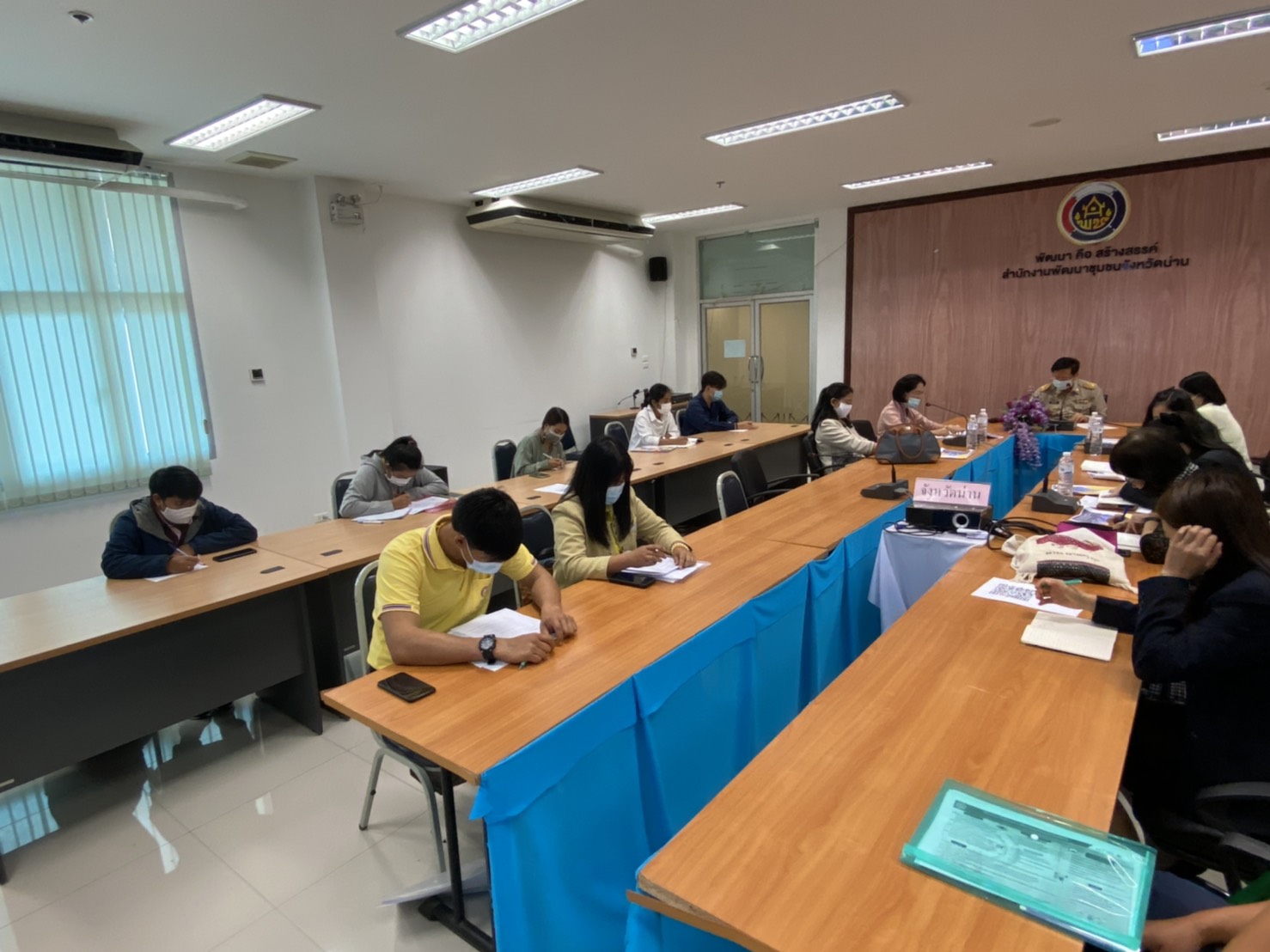 @น่าน : รับรายงานตัวและปฐมนิเทศผู้ถูกจ้างงานตามโครงการขับเคลื่อนการพัฒนาข้อมูลภาครัฐสู่การเป็นรัฐบาลดิจิทัล