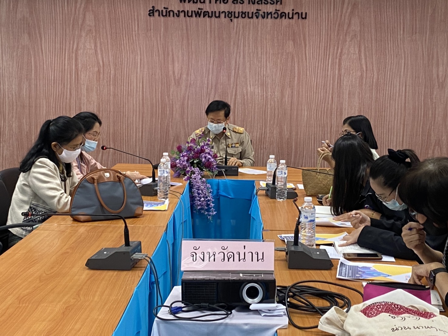 @น่าน : รับรายงานตัวและปฐมนิเทศผู้ถูกจ้างงานตามโครงการขับเคลื่อนการพัฒนาข้อมูลภาครัฐสู่การเป็นรัฐบาลดิจิทัล