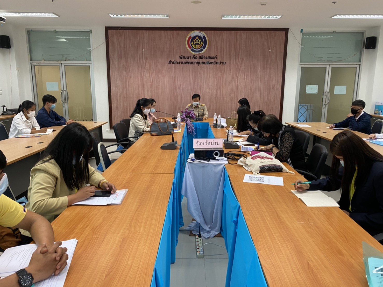 @น่าน : รับรายงานตัวและปฐมนิเทศผู้ถูกจ้างงานตามโครงการขับเคลื่อนการพัฒนาข้อมูลภาครัฐสู่การเป็นรัฐบาลดิจิทัล