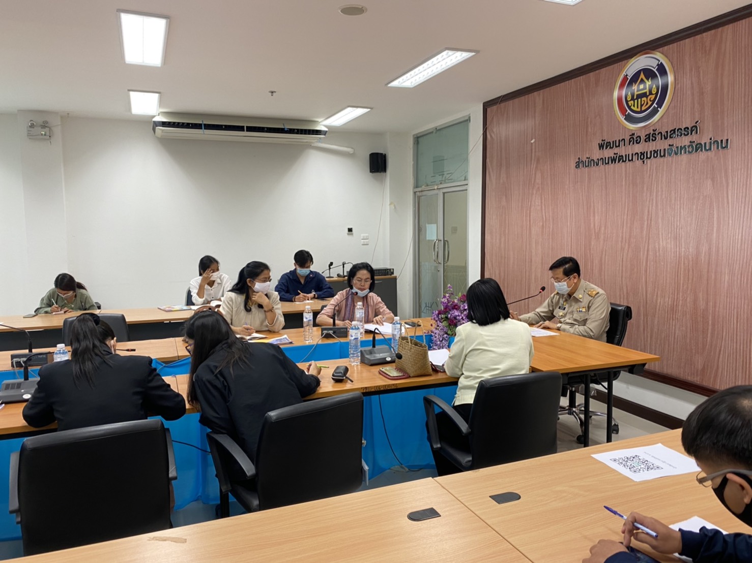 @น่าน : รับรายงานตัวและปฐมนิเทศผู้ถูกจ้างงานตามโครงการขับเคลื่อนการพัฒนาข้อมูลภาครัฐสู่การเป็นรัฐบาลดิจิทัล