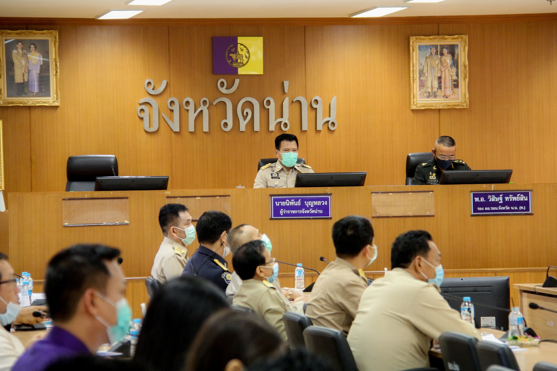 @พช.น่าน : มอบเกียรติบัตรพร้อมเงินรางวัลผลการตัดสินการประกวดร้านนิทรรศการในงานประจำปีและของดีเมืองน่าน ประจำปี 2564