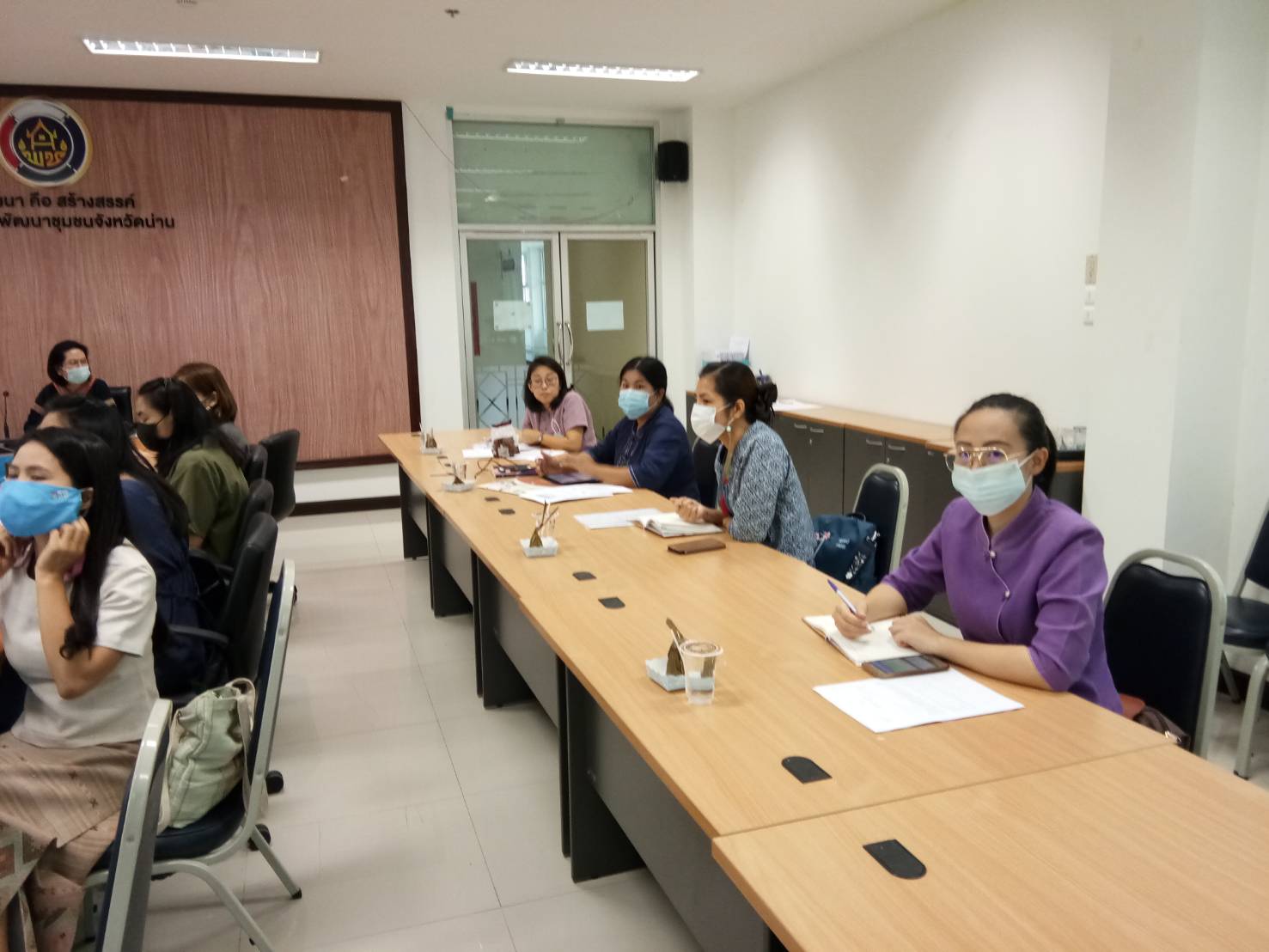 พช.น่าน : โครงการประชุมเชิงปฏิบัติการเพิ่มประสิทธิภาพการตรวจสอบภายในเบื้องต้น ผ่านระบบวิดีทัศน์ทางไกล (Video Conference)