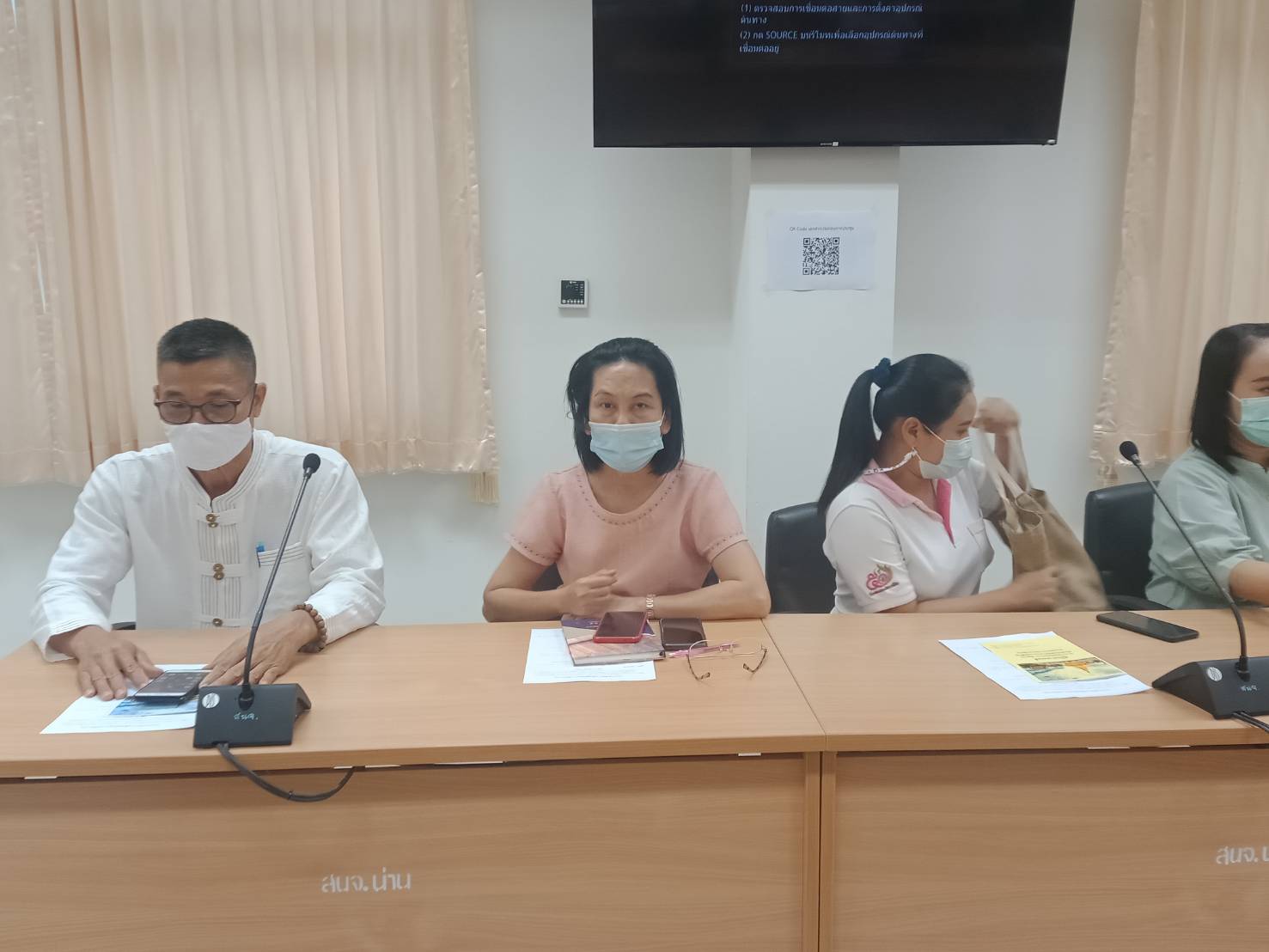 น่าน : พช.น่านร่วมกิจกรรมส่งเสริมคุณธรรมจริยธรรม เพื่อเพิ่มประสิทธิภาพในการปฏิบัติงานของบุคลากร   