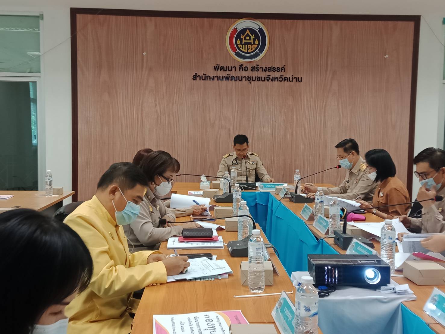 @น่าน : คณะอนุกรรมการบริหารกองทุนพัฒนาบทบาทสตรีระดับจังหวัด จังหวัดน่าน ครั้งที่ 4/2564