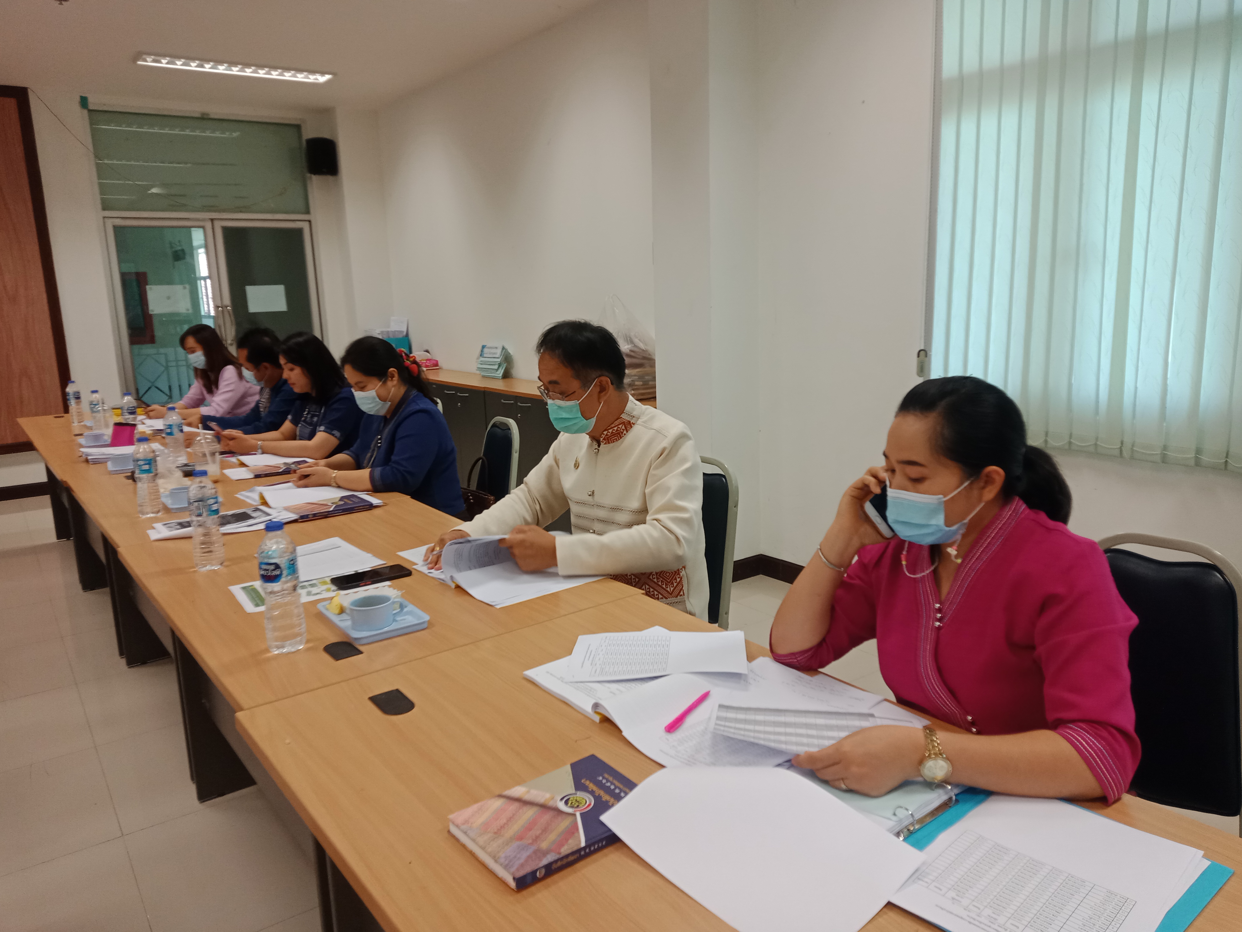 @น่าน : ประชุมพัฒนาการอำเภอและนักวิชาการพัฒนาชุมชนจังหวัด ประจำเดือนมีนาคม 2564