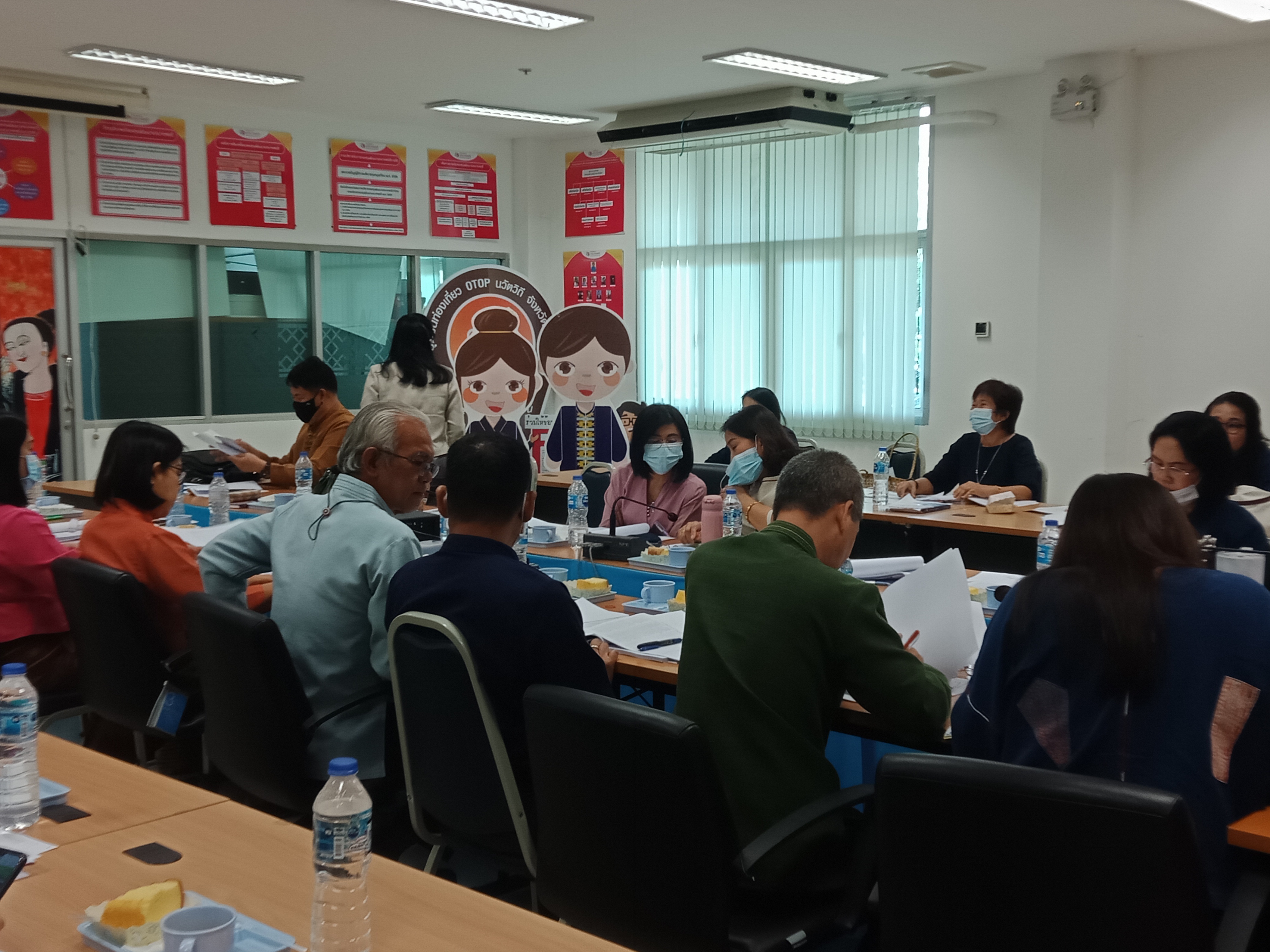 @น่าน : ประชุมพัฒนาการอำเภอและนักวิชาการพัฒนาชุมชนจังหวัด ประจำเดือนมีนาคม 2564