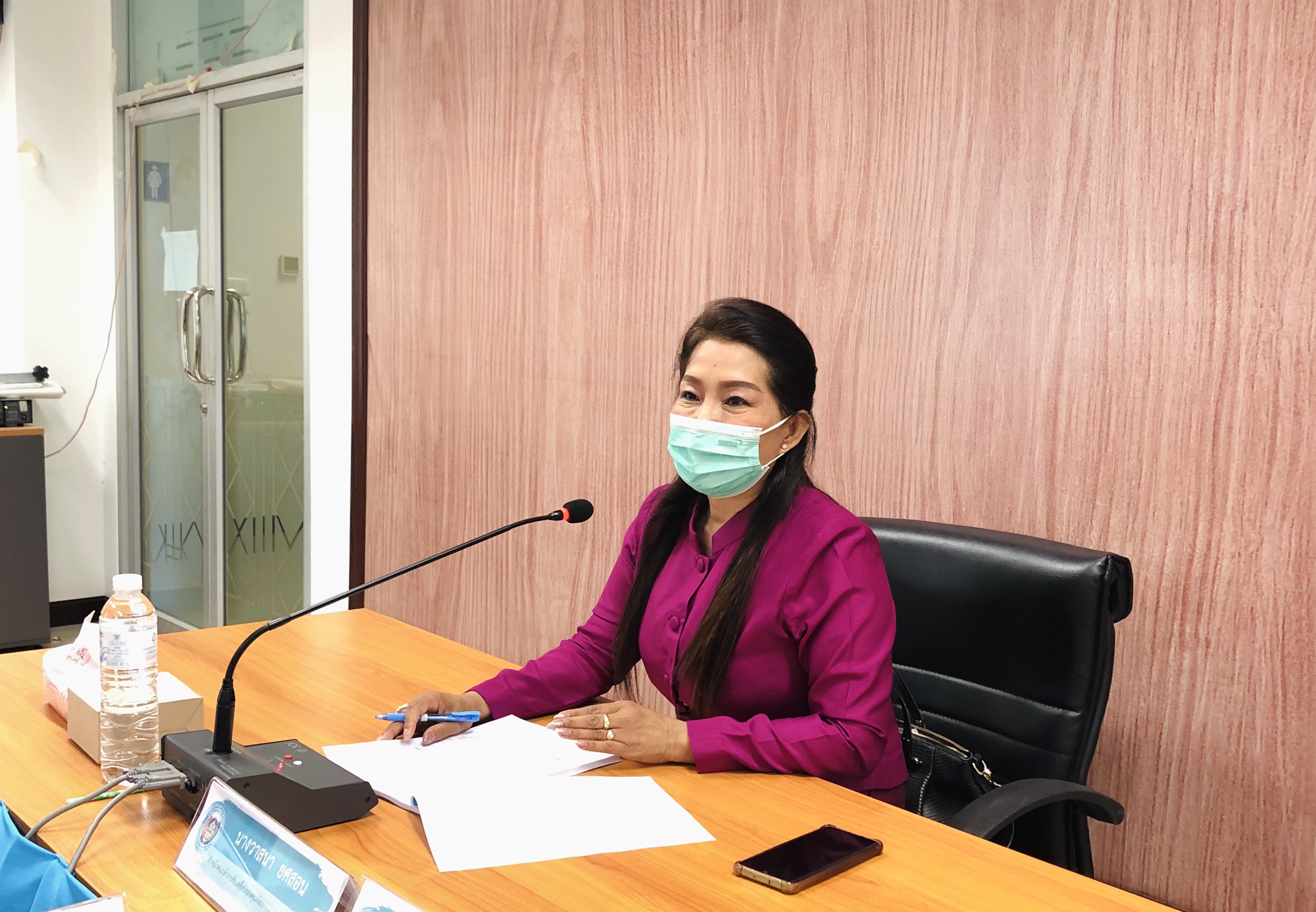 @น่าน : ประชุมพิจารณาโครงการที่ขอรับการสนับสนุนงบประมาณกองทุนพัฒนาบทบาทสตรี