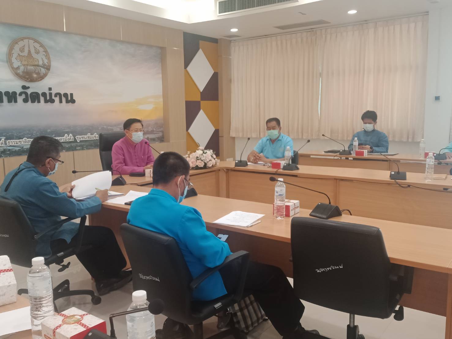 @น่าน : ประชุมเชิงปฏิบัติการพัฒนาเครือข่ายกองทุนแม่ของแผ่นดิน จังหวัดน่าน ประจำปีงบประมาณ พ.ศ. 2564