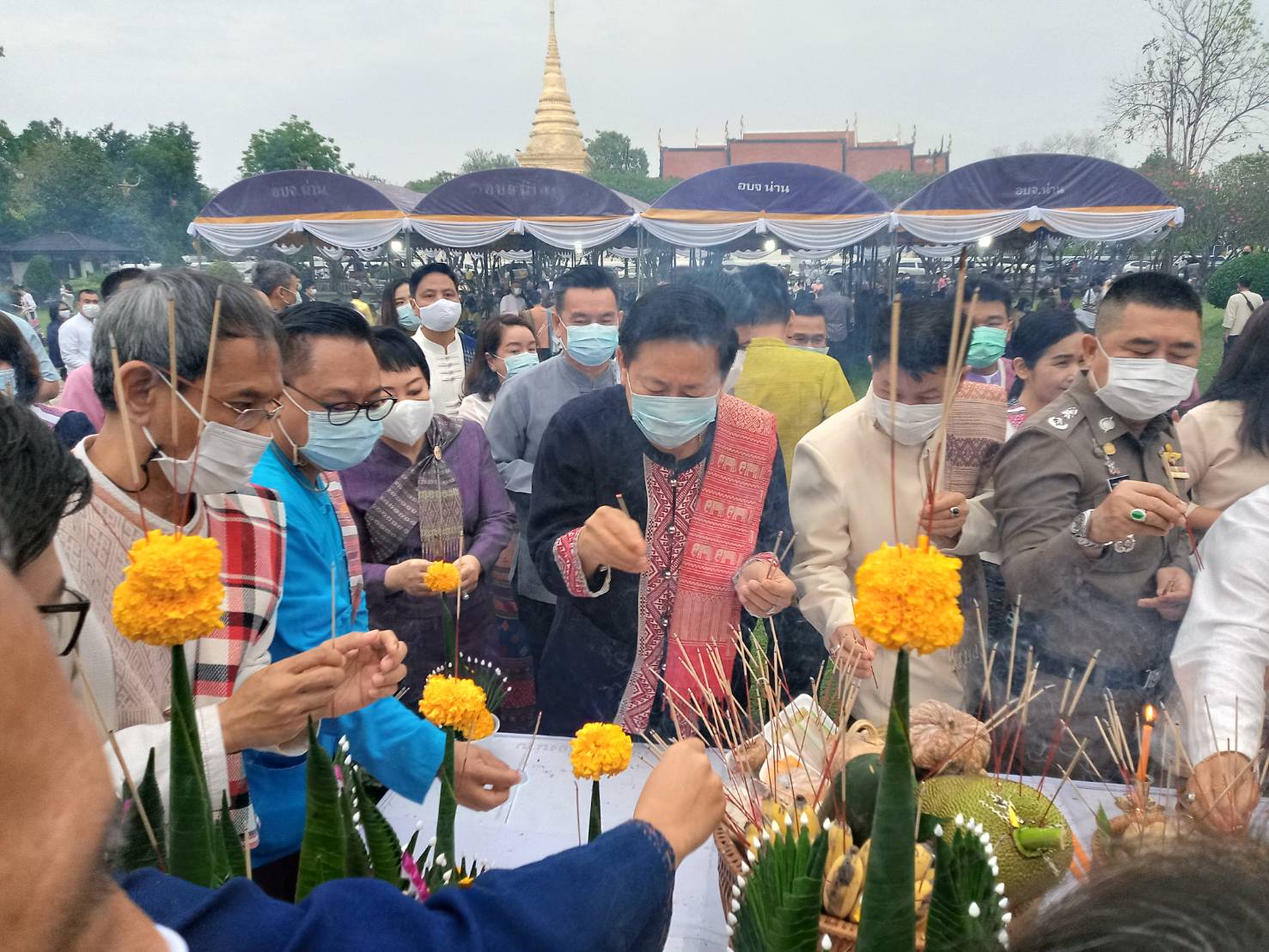 @น่าน : พช.น่าน ร่วมงานวันพระเจ้าน่าน