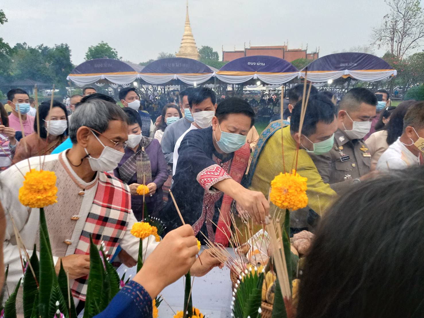 @น่าน : พช.น่าน ร่วมงานวันพระเจ้าน่าน