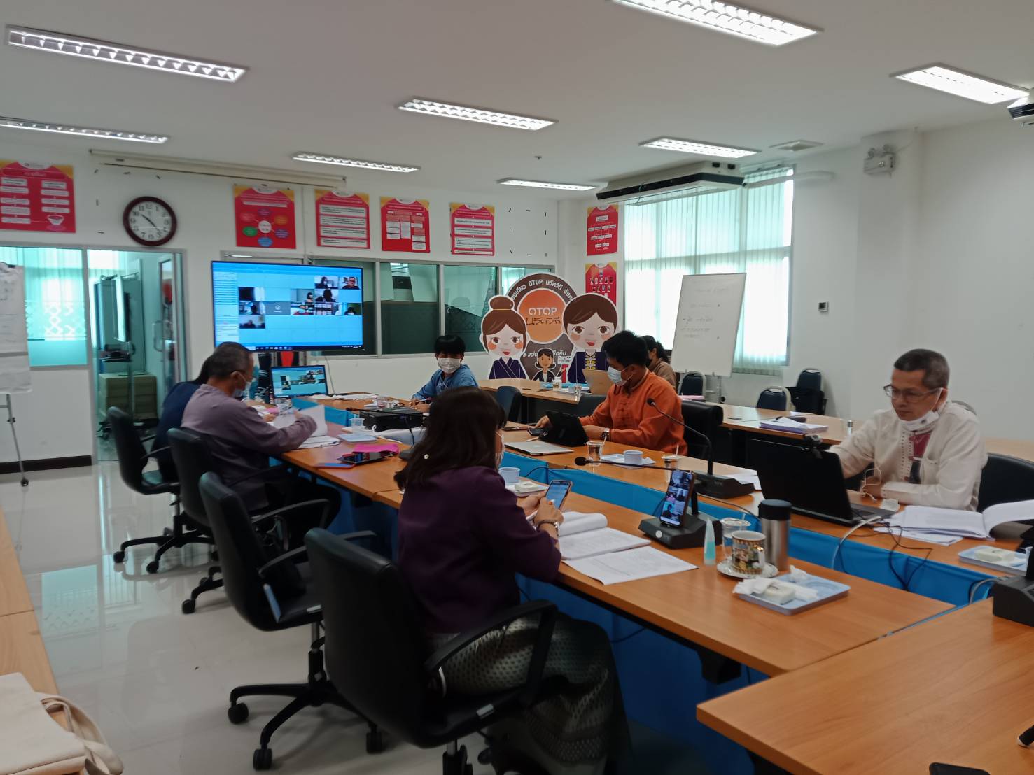 @น่าน : ประชุมพัฒนาการอำเภอและนักวิชาการพัฒนาชุมชนจังหวัด ครั้งที่ 3/2564