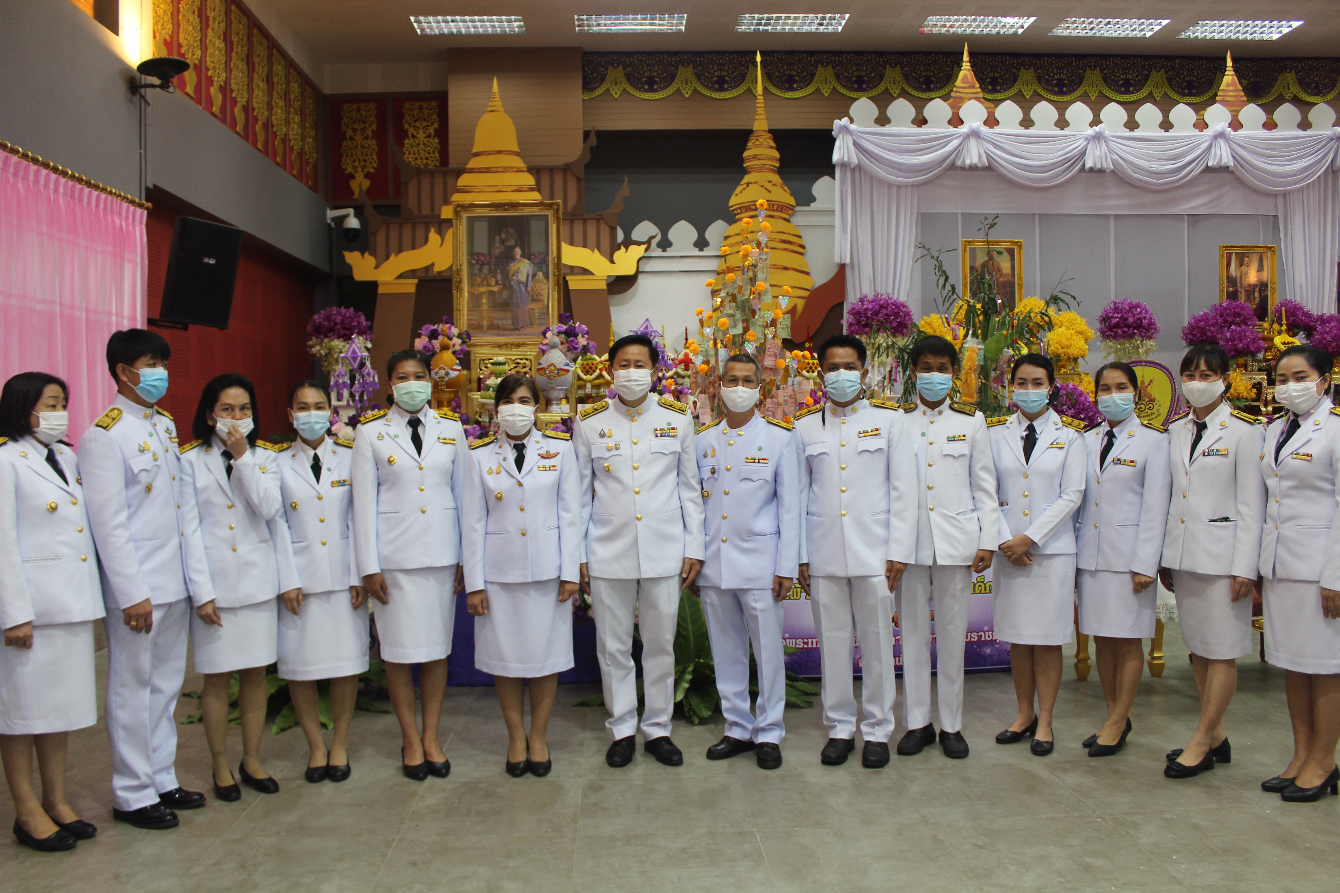 พช.น่าน จัดพิธีทอดผ้าป่าสมทบกองทุนพัฒนาเด็กชนบท ในพระราชูปถัมภ์สมเด็จพระเทพรัตนราชสุดาฯ สยามบรมราชกุมารี ประจำปี 2564