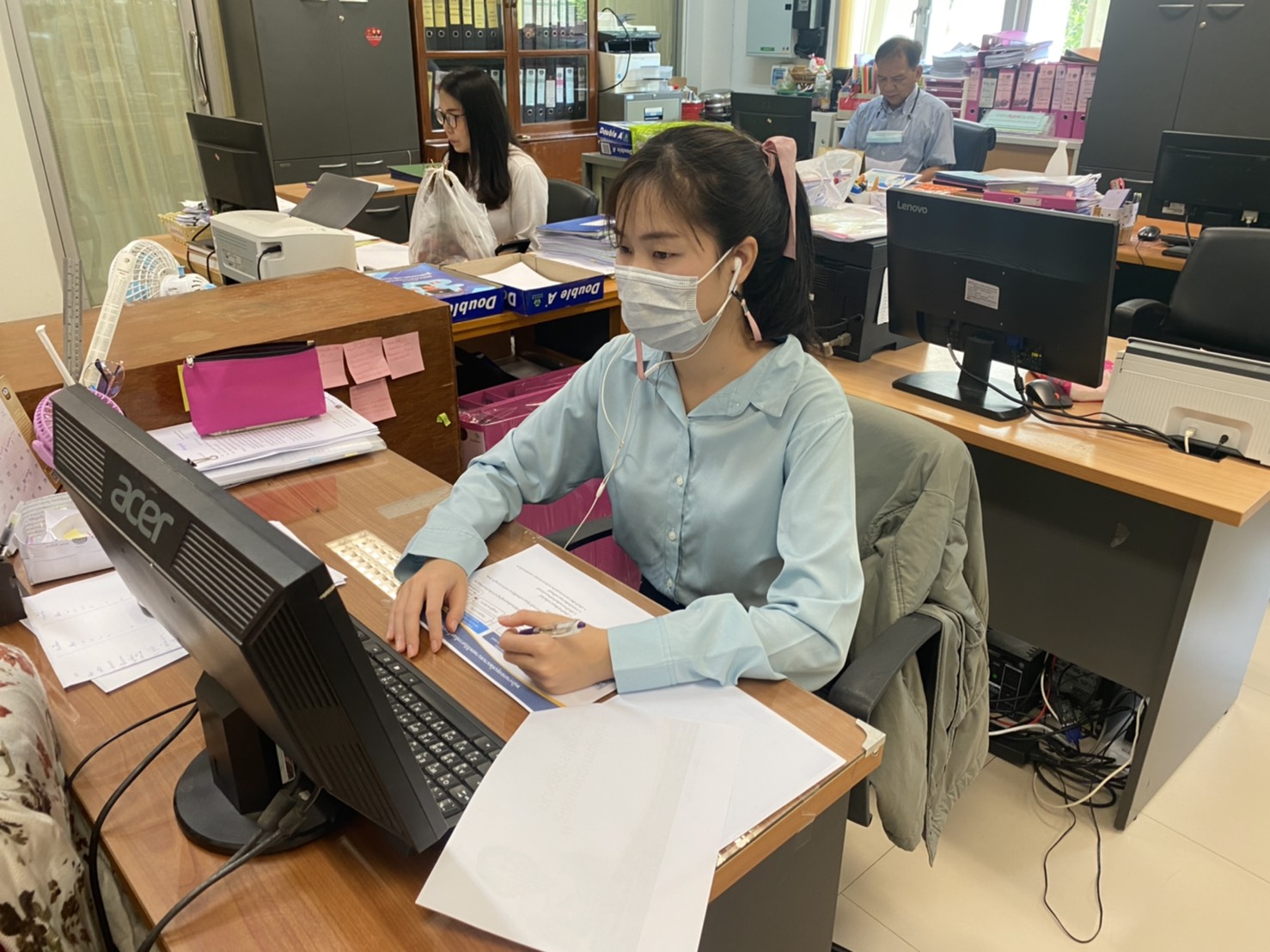 สำนักงานพัฒนาชุมชนจังหวัดน่าน ร่วมประชุมการพัฒนาบุคลากรให้มีประสิทธิภาพในการบริหารงานกองทุนพัฒนาบทบาทสตรี ผ่านระบบ Video Conference ระหว่างวันที่ 19-21 พฤษภาคม 2564