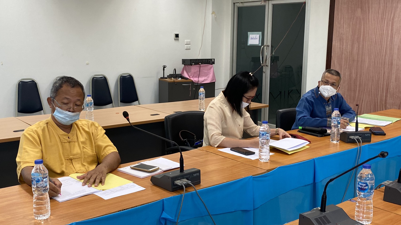 สำนักงานพัฒนาชุมชนจังหวัดน่าน จัดประชุมพัฒนาการอำเภอและนักวิชาการพัฒนาชุมชนจังหวัด ครั้งที่ 4/2564 วันที่ 31 พฤษภาคม 2564 ผ่านระบบ Online โดย Application Line