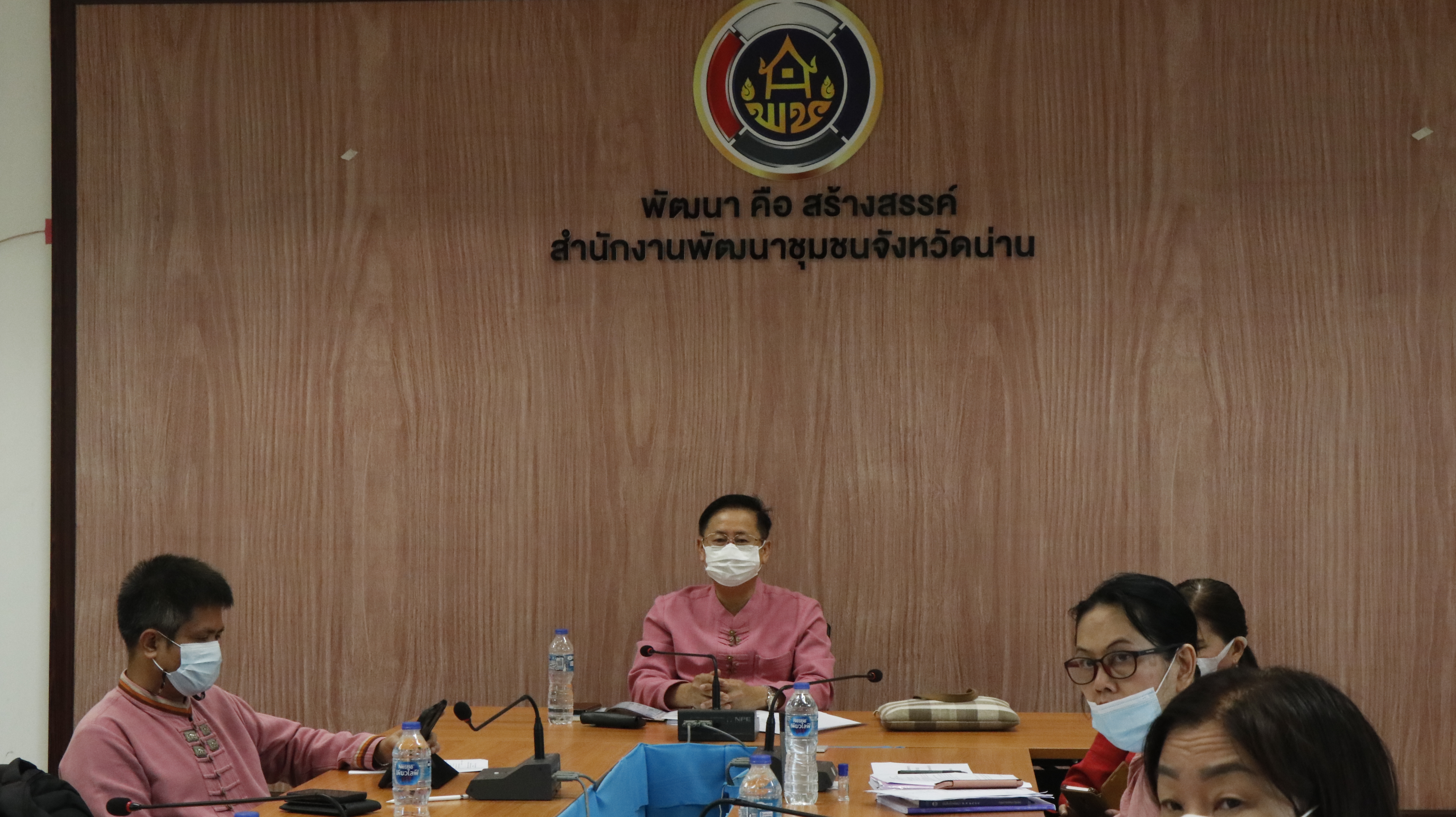 สำนักงานพัฒนาชุมชนจังหวัดน่านร่วมประชุมกรมการพัฒนาชุมชน ครั้งที่ 5/2564 ผ่านระบบวิดีทัศน์ทางไกล (Video Conference)