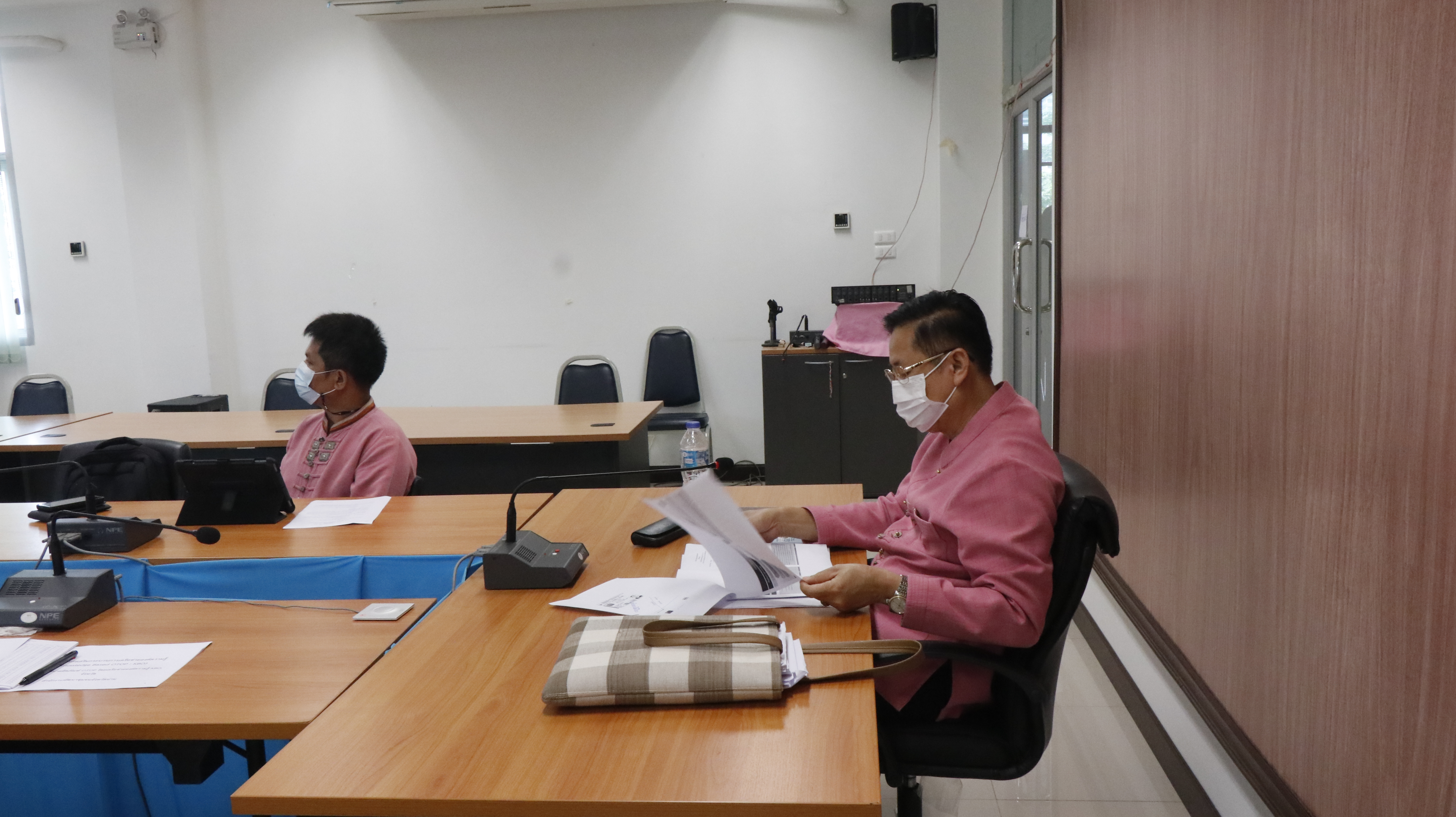 สำนักงานพัฒนาชุมชนจังหวัดน่านร่วมประชุมกรมการพัฒนาชุมชน ครั้งที่ 5/2564 ผ่านระบบวิดีทัศน์ทางไกล (Video Conference)