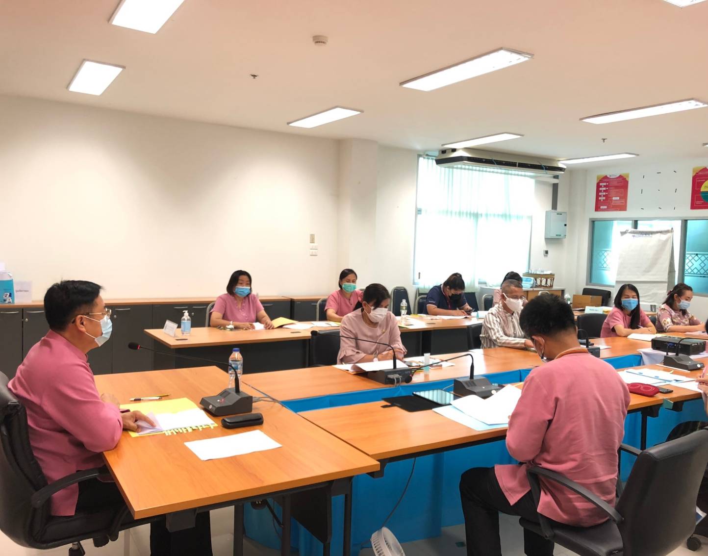 เตรียมความพร้อมการประกวดโครงการเชิดชูเกียรติคนกองทุนพัฒนาบทบาทสตรี  ประจำปี 2564