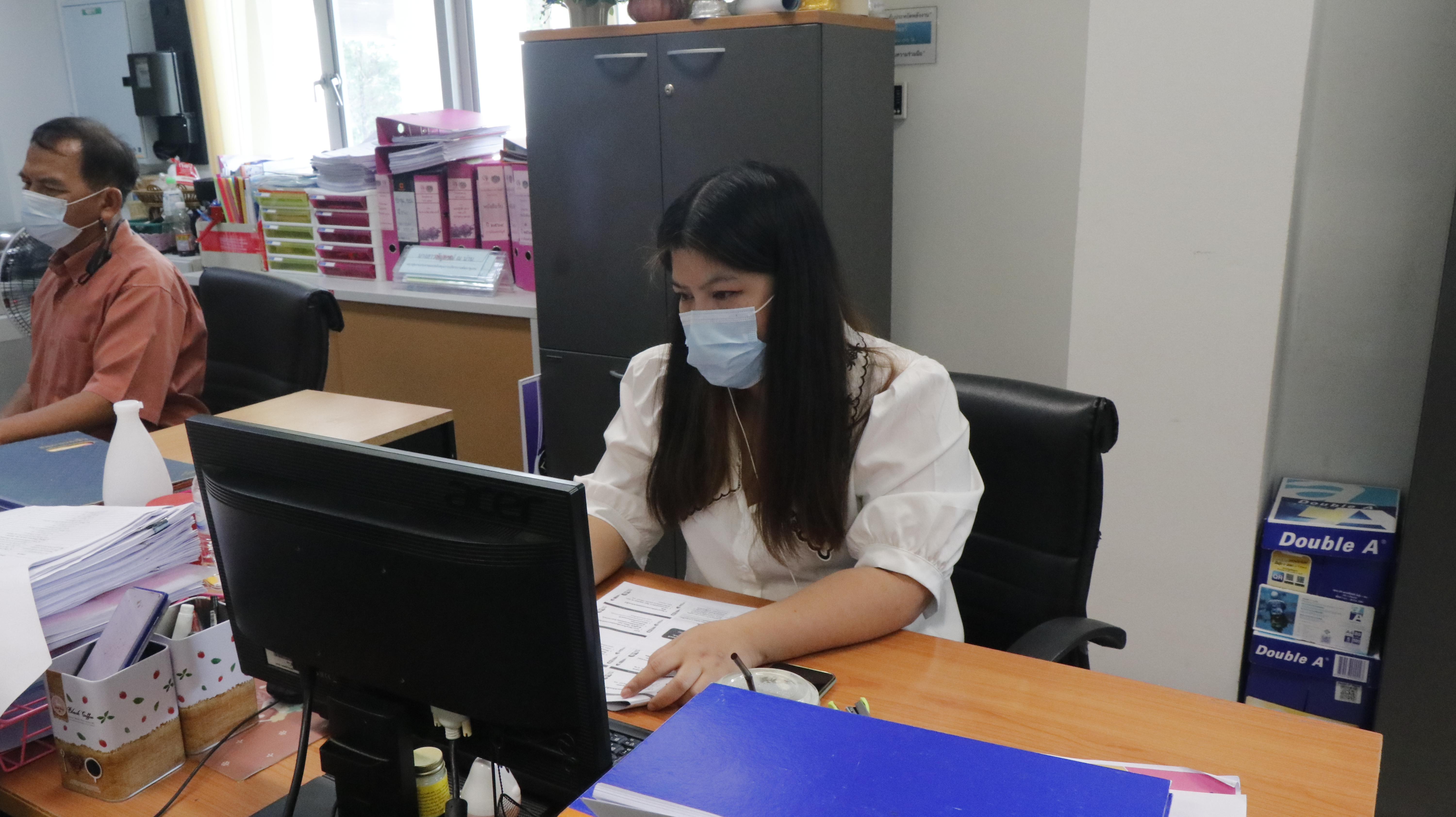 สำนักงานพัฒนาชุมชนจังหวัดน่าน ร่วมประชุมการพัฒนาบุคลากรให้มีประสิทธิภาพในการบริหารงานกองทุนพัฒนาบทบาทสตรี ผ่านระบบ Video Conference ระหว่างวันที่ 19-21 พฤษภาคม 2564