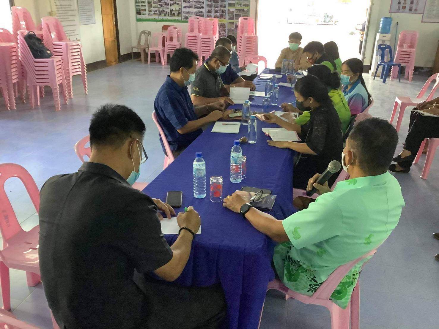 กลุ่มงานสารสนเทศการพัฒนาชุมชน จังหวัดน่าน ติดตามการดำเนินจัดทำสารสนเทศต้นแบบเพื่อการพัฒนาคุณภาพชีวิต ประจำปี งบประมาณ พ.ศ.2564