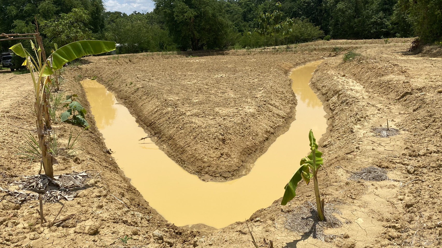 กลุ่มงานสารสนเทศการพัฒนาชุมชน จังหวัดน่าน เยี่ยมชมการดำเนินงาน โครงการ “โคก หนอง นา โมเดล” ระดับ HLM 3 ไร่ ของ นางบุญศร หล้าพรม ม.6 ต.ศรีษะเกษ อ.นาน้อย จ.น่าน