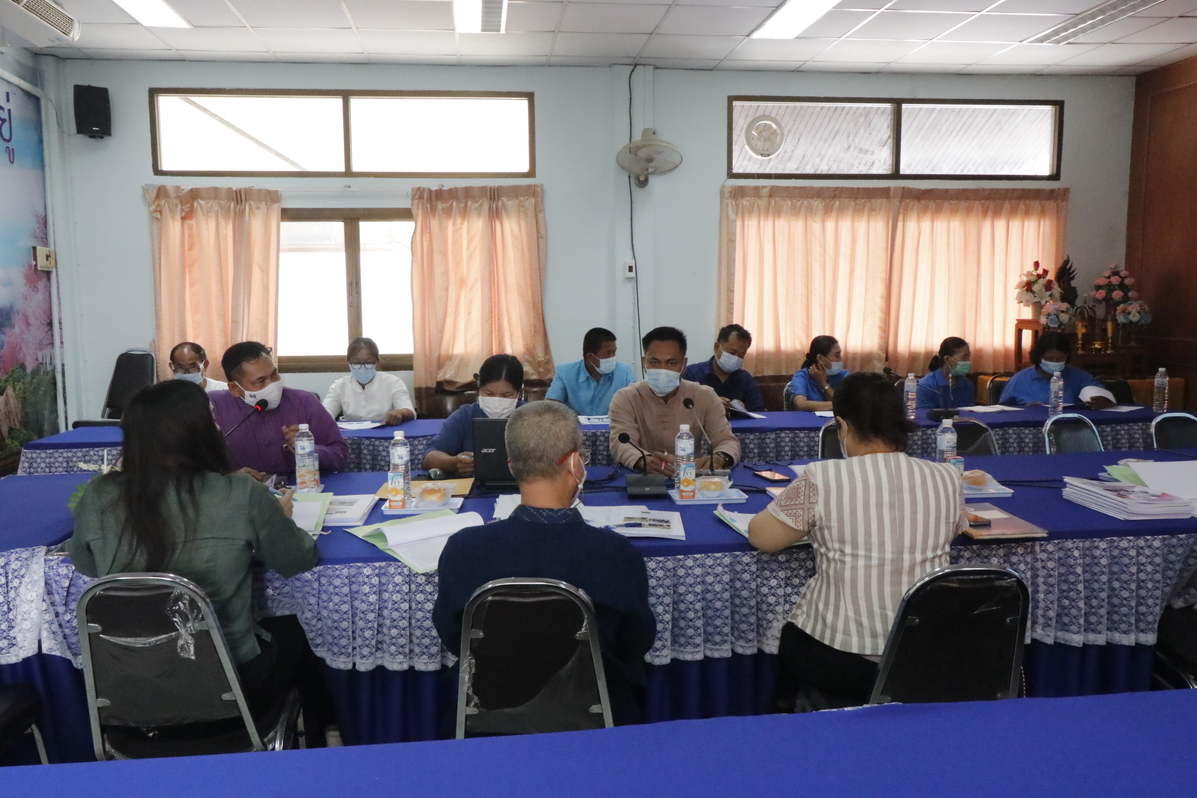 สำนักงานพัฒนาชุมชนจังหวัดน่าน ดำเนินการพิจารณากลั่นกรองการคัดสรรกิจกรรมพัฒนาชุมชนดีเด่นระดับจังหวัด ประจำปี 2564 รอบที่ 1 ประจำปี 2564