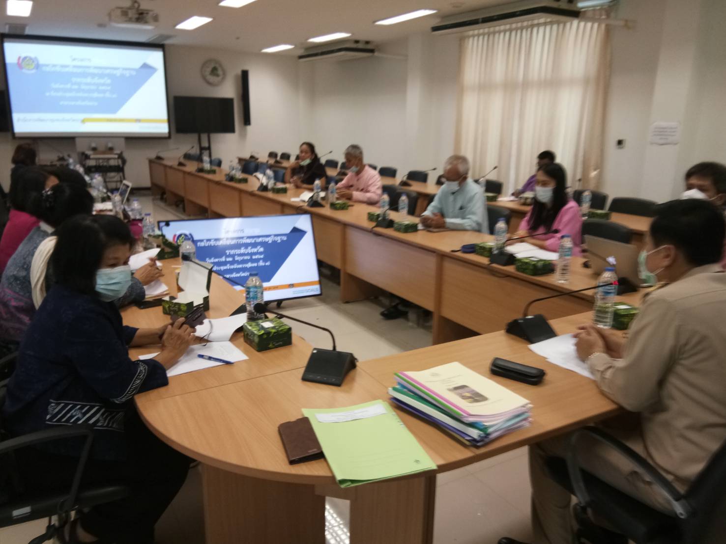 พช.น่าน ดำเนินการประชุมเชิงปฏิบัติการสนับสนุนการขับเคลื่อนการพัฒนาเศรษฐกิจฐานรากและประชารัฐจังหวัด