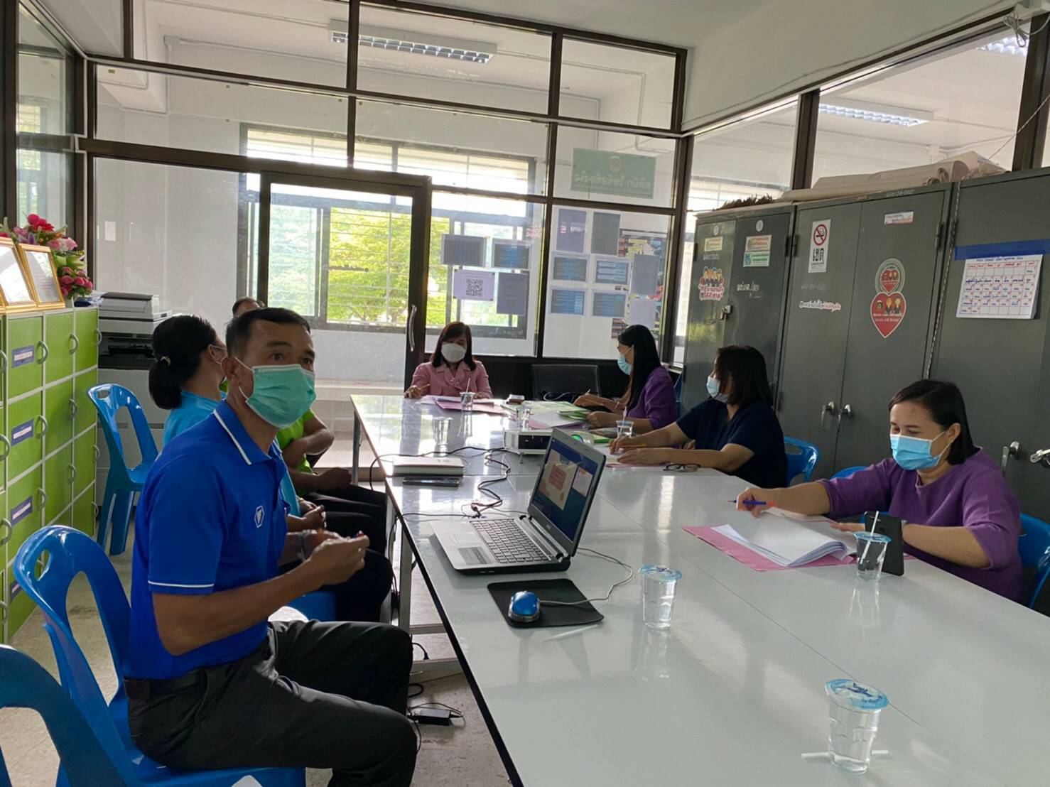 สำนักงานพัฒนาชุมชนจังหวัดน่าน ดำเนินการพิจารณากลั่นกรองการคัดสรรกิจกรรมพัฒนาชุมชนดีเด่นระดับจังหวัด ประจำปี 2564 รอบที่ 1 ประจำปี 2564