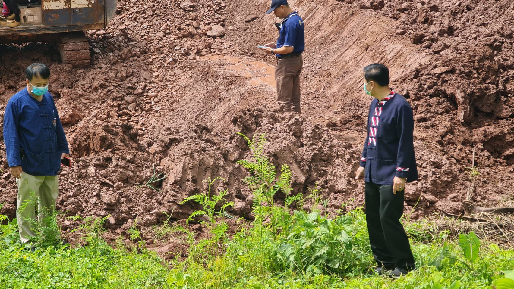 ?@ พช.น่าน :  ติดตามโครงการพัฒนาพื้นที่ต้นแบบการพัฒนาคุณภาพชีวิตตามหลักทฤษฎีใหม่ประยุกต์สู่ “โคก หนอง นา โมเดล” ในเขตอำเภอสองแคว