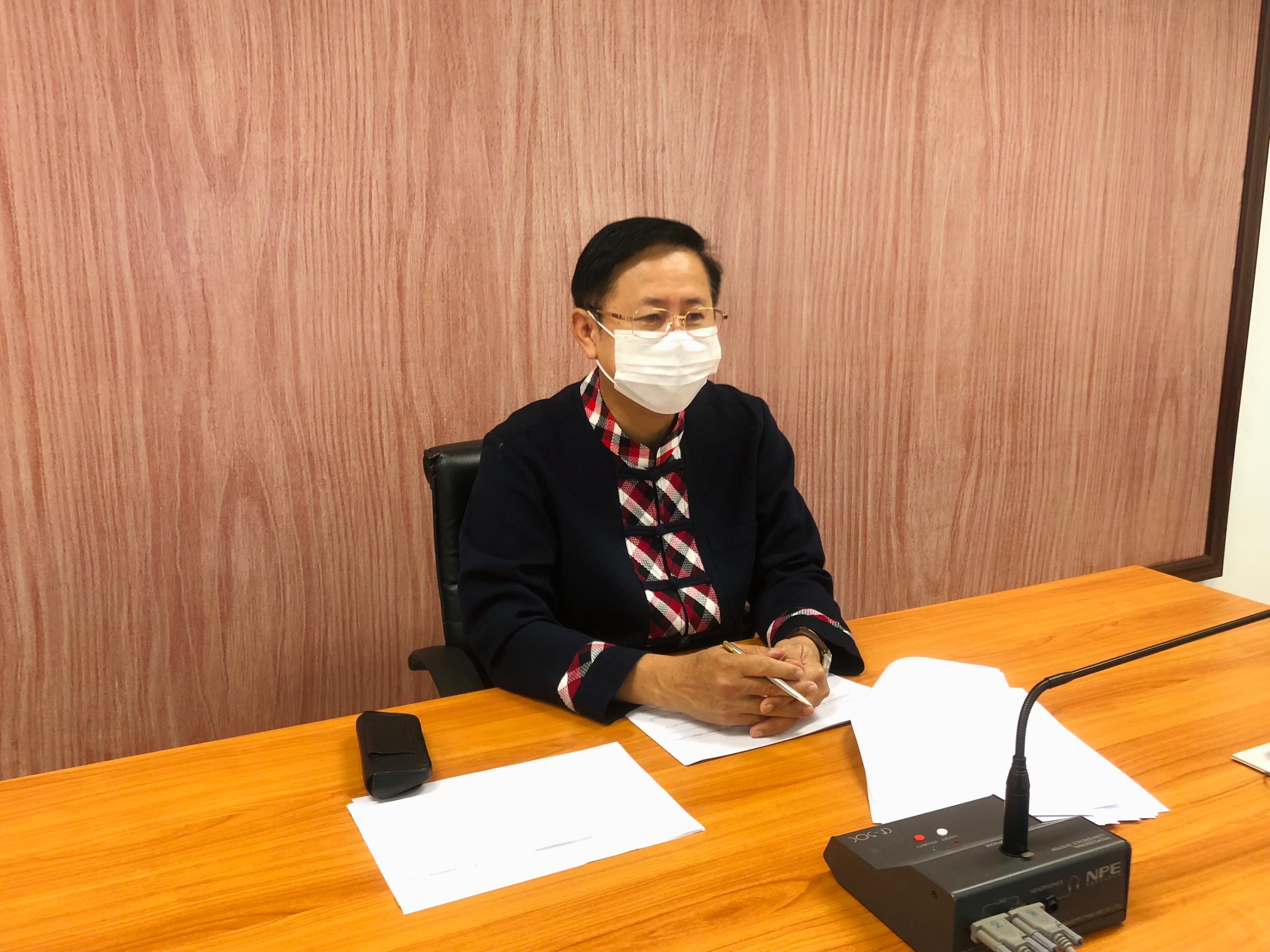 พช.น่าน ร่วมรับชมการประชุมชี้แจง เร่งรัด กำกับ ติดตาม การดำเนินงานกองทุนพัฒนาบทบาทสตรี ครั้งที่ 5/2564