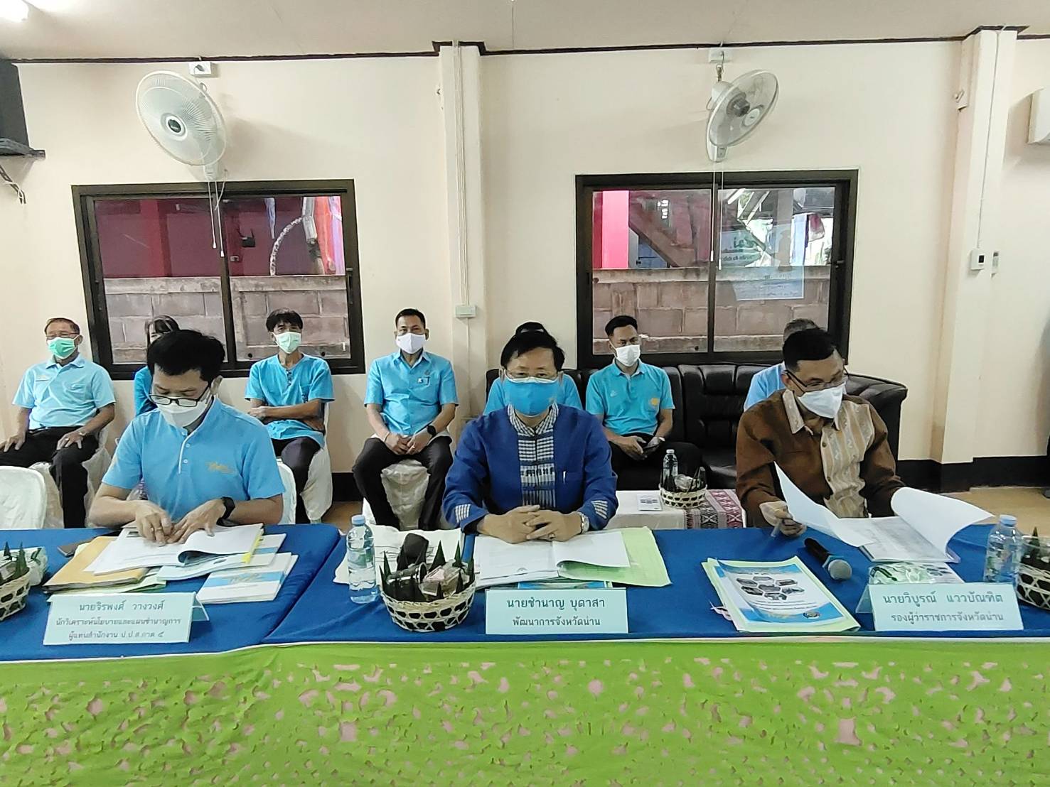 @พช.น่าน@ คัดเลือกกองทุนแม่ของแผ่นดินดีเด่นระดับจังหวัด ประจำปี 2564