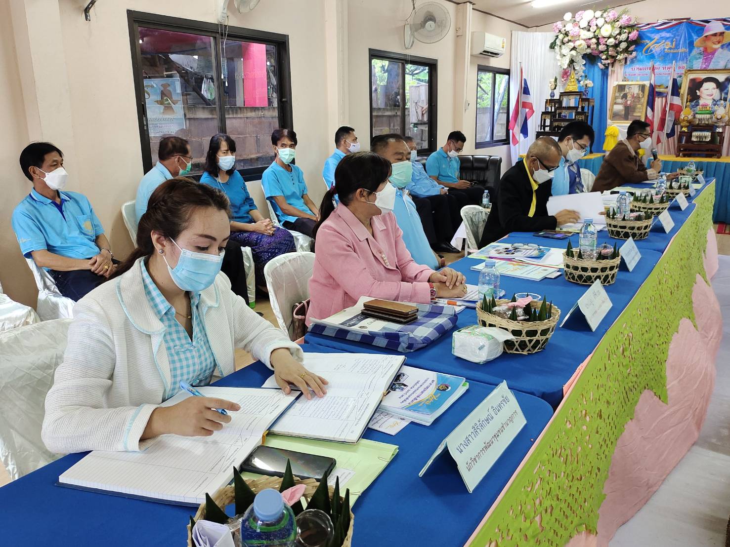 @พช.น่าน@ คัดเลือกกองทุนแม่ของแผ่นดินดีเด่นระดับจังหวัด ประจำปี 2564