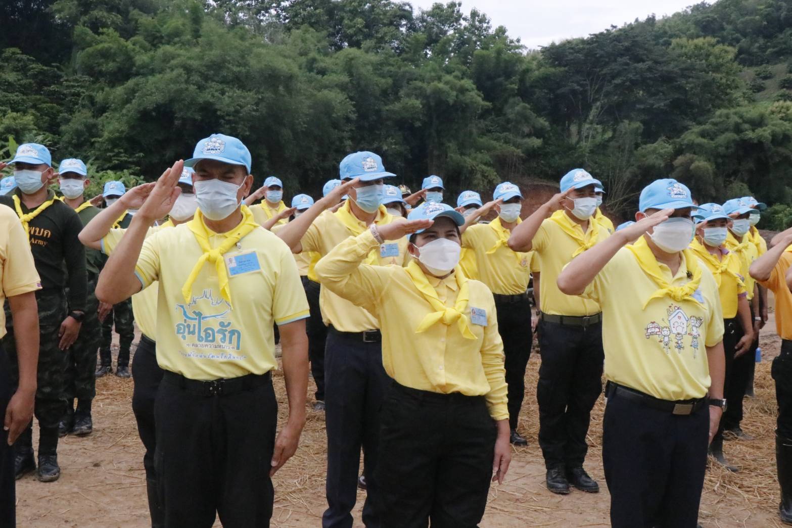 พช.น่าน@ จังหวัดน่าน Kick off กิจกรรม “จิตอาสาพัฒนาชุมชนเอามื้อสามัคคี” เฉลิมพระเกียรติ พระบาทสมเด็จพระเจ้าอยู่หัว เนื่องในโอกาสวันเฉลิมพระชนมพรรษา 28 กรกฎาคม 2564