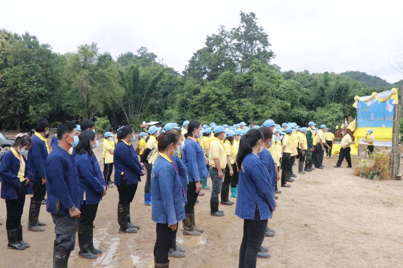 พช.น่าน@ จังหวัดน่าน Kick off กิจกรรม “จิตอาสาพัฒนาชุมชนเอามื้อสามัคคี” เฉลิมพระเกียรติ พระบาทสมเด็จพระเจ้าอยู่หัว เนื่องในโอกาสวันเฉลิมพระชนมพรรษา 28 กรกฎาคม 2564