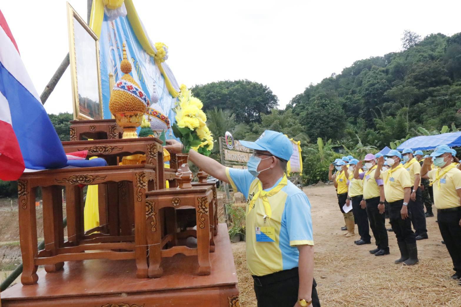 พช.น่าน@ จังหวัดน่าน Kick off กิจกรรม “จิตอาสาพัฒนาชุมชนเอามื้อสามัคคี” เฉลิมพระเกียรติ พระบาทสมเด็จพระเจ้าอยู่หัว เนื่องในโอกาสวันเฉลิมพระชนมพรรษา 28 กรกฎาคม 2564