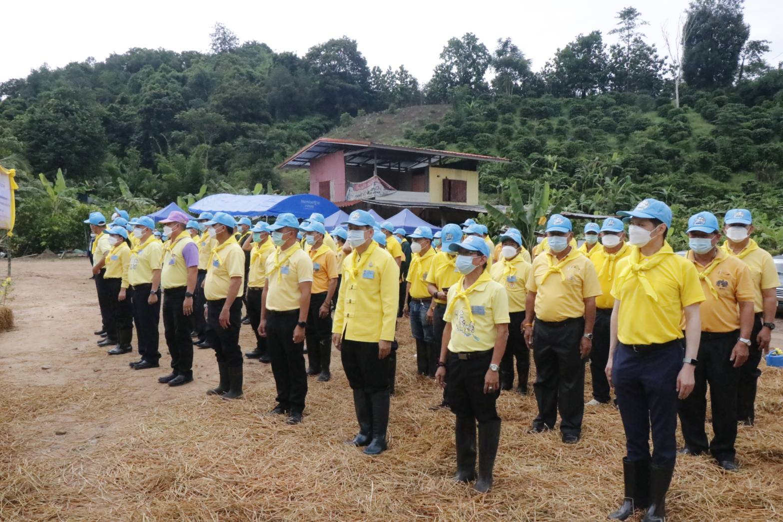 พช.น่าน@ จังหวัดน่าน Kick off กิจกรรม “จิตอาสาพัฒนาชุมชนเอามื้อสามัคคี” เฉลิมพระเกียรติ พระบาทสมเด็จพระเจ้าอยู่หัว เนื่องในโอกาสวันเฉลิมพระชนมพรรษา 28 กรกฎาคม 2564