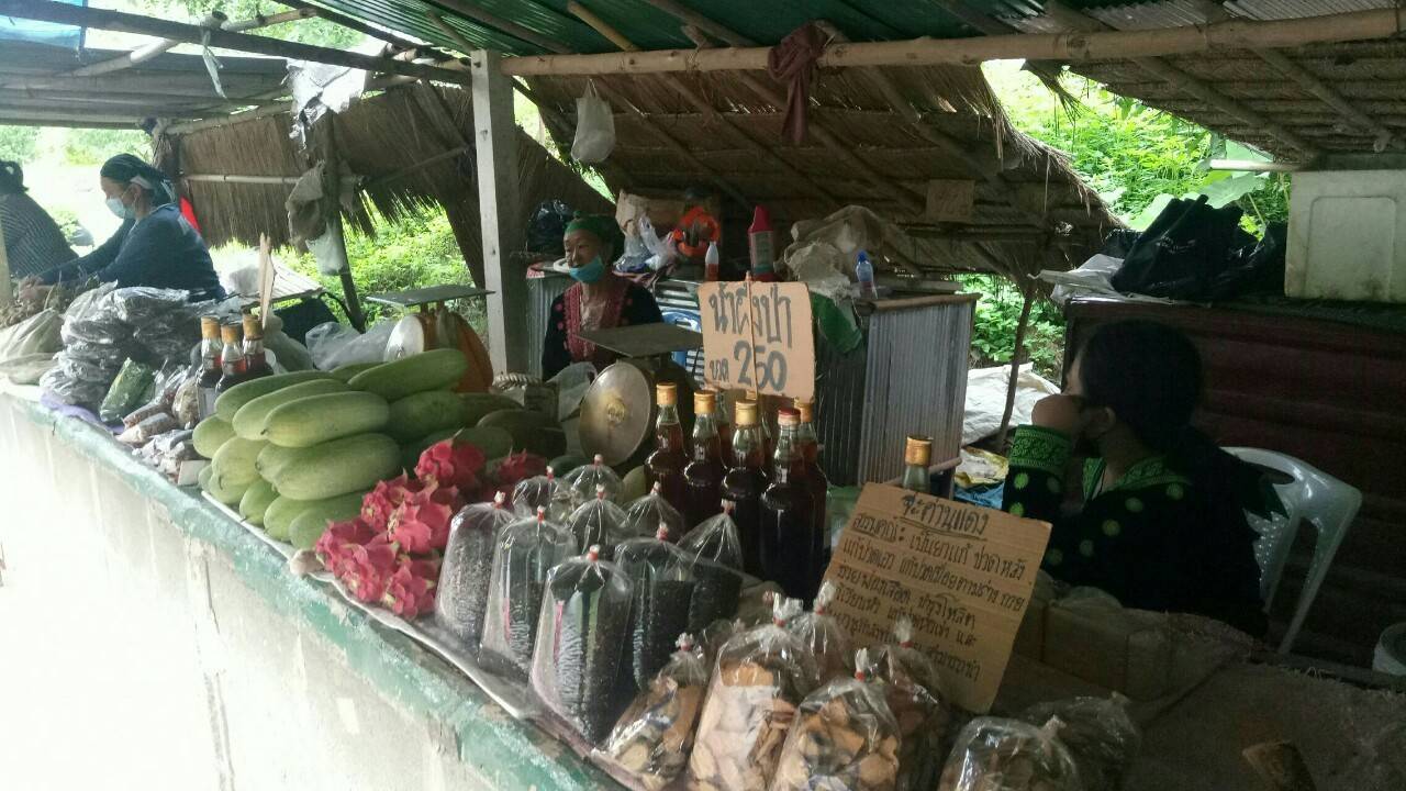 ? พช.น่านติดตามสนับสนุนการขับเคลื่อนโครงการตลาดนัดคนไทยยิ้มได้? ? วันที่ 15กรกฎาคม 2564