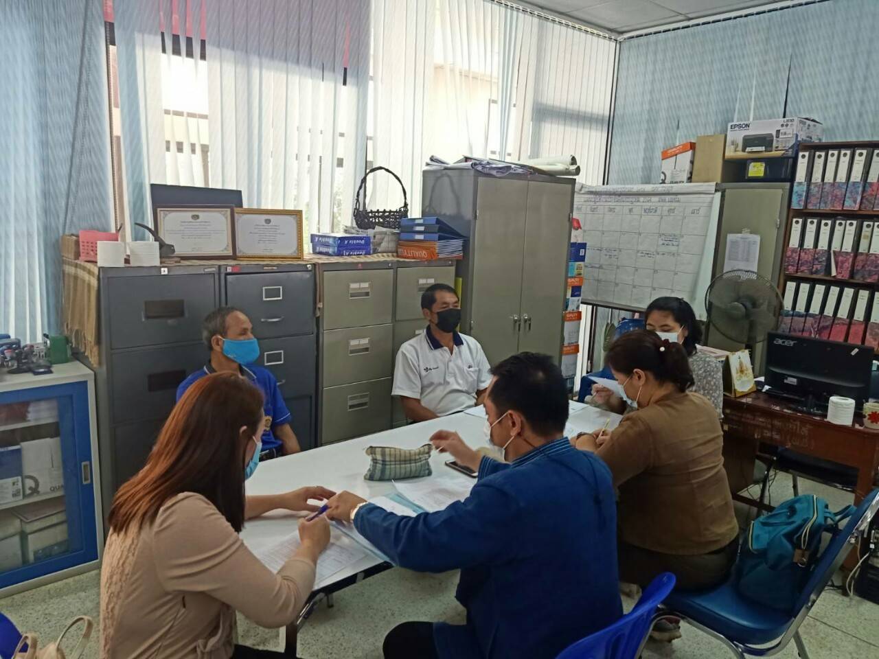 ? พช.น่านติดตามสนับสนุนการขับเคลื่อนโครงการตลาดนัดคนไทยยิ้มได้? ? วันที่ 15กรกฎาคม 2564