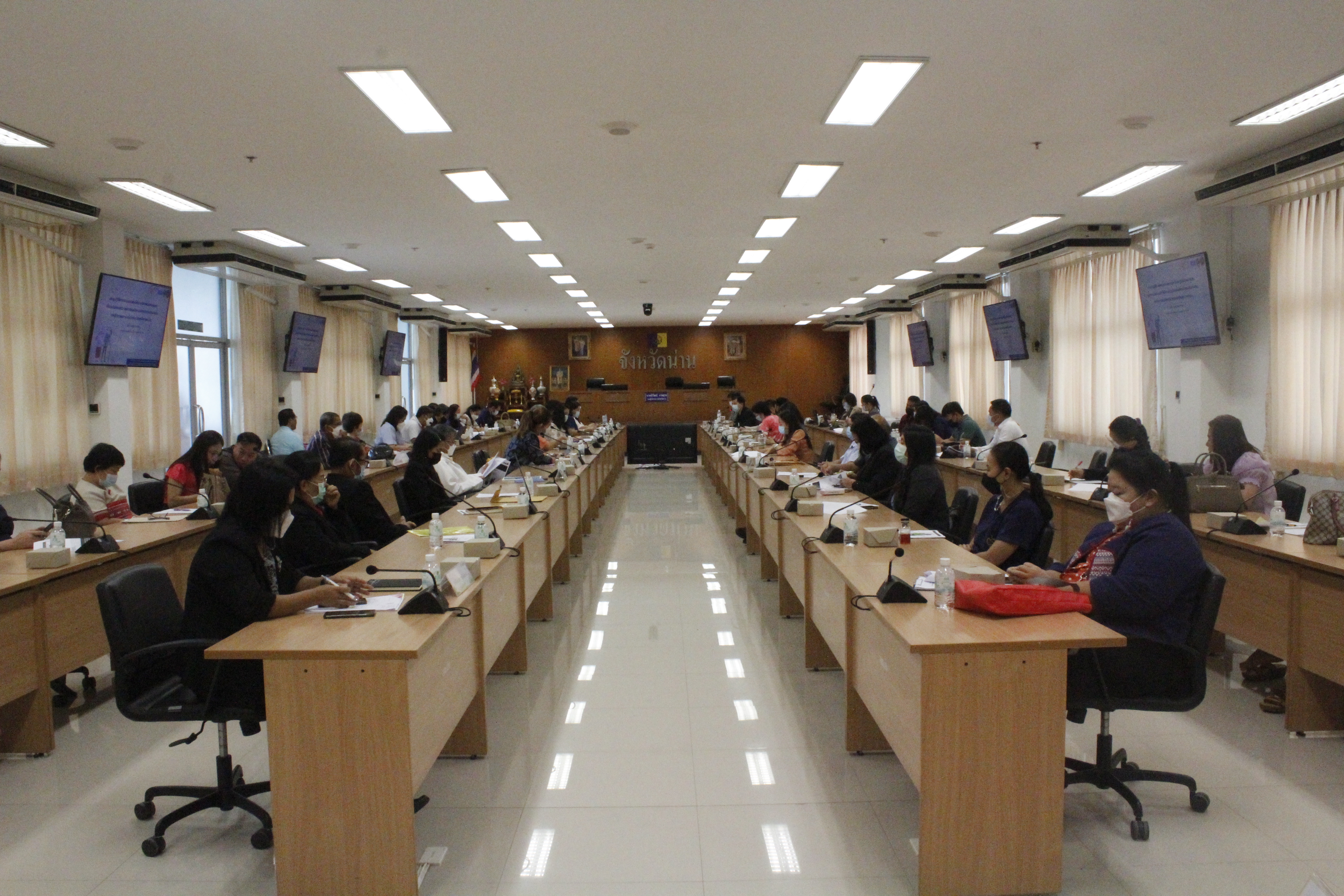 พช.น่าน ร่วมประชุมปฏิบัติการพัฒนาระบบและกลไกการจัดการตนเองของชุมชนเพื่อรองรับสังคมสูงวัย โดยความร่วมมือขององค์กรการปกครองส่วนท้องถิ่น ภาควิชาการและภาคีเครือข่ายจังหวัดอุตรดิตถ์ แพร่ น่าน