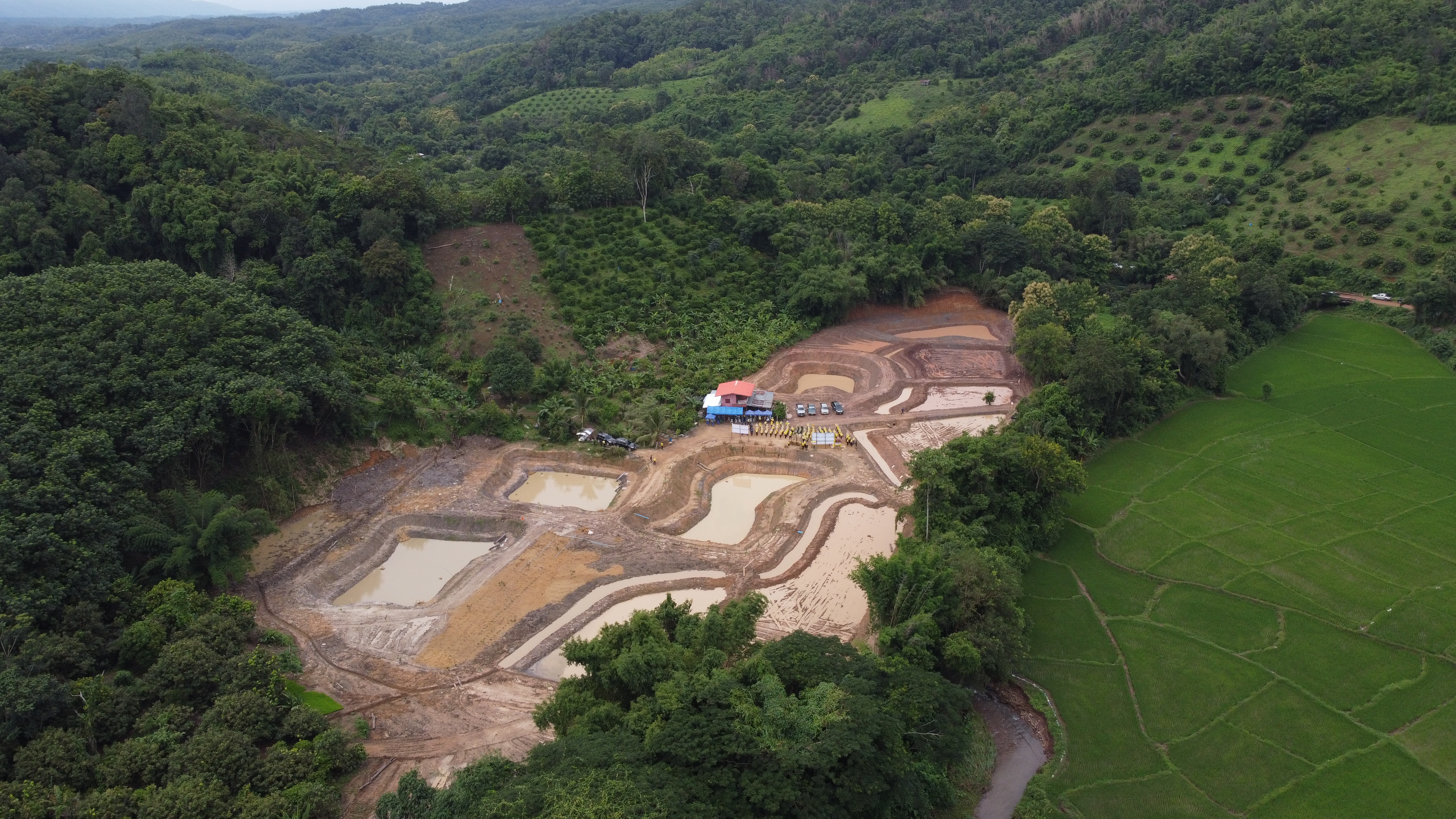 พช.น่าน@ จังหวัดน่าน รับมอบพื้นที่ โครงการพัฒนาพื้นที่ต้นแบบการพัฒนาคุณภาพชีวิตตามหลักทฤษฎีใหม่ ประยุกต์สู่ “โคก หนอง นา โมเดล”